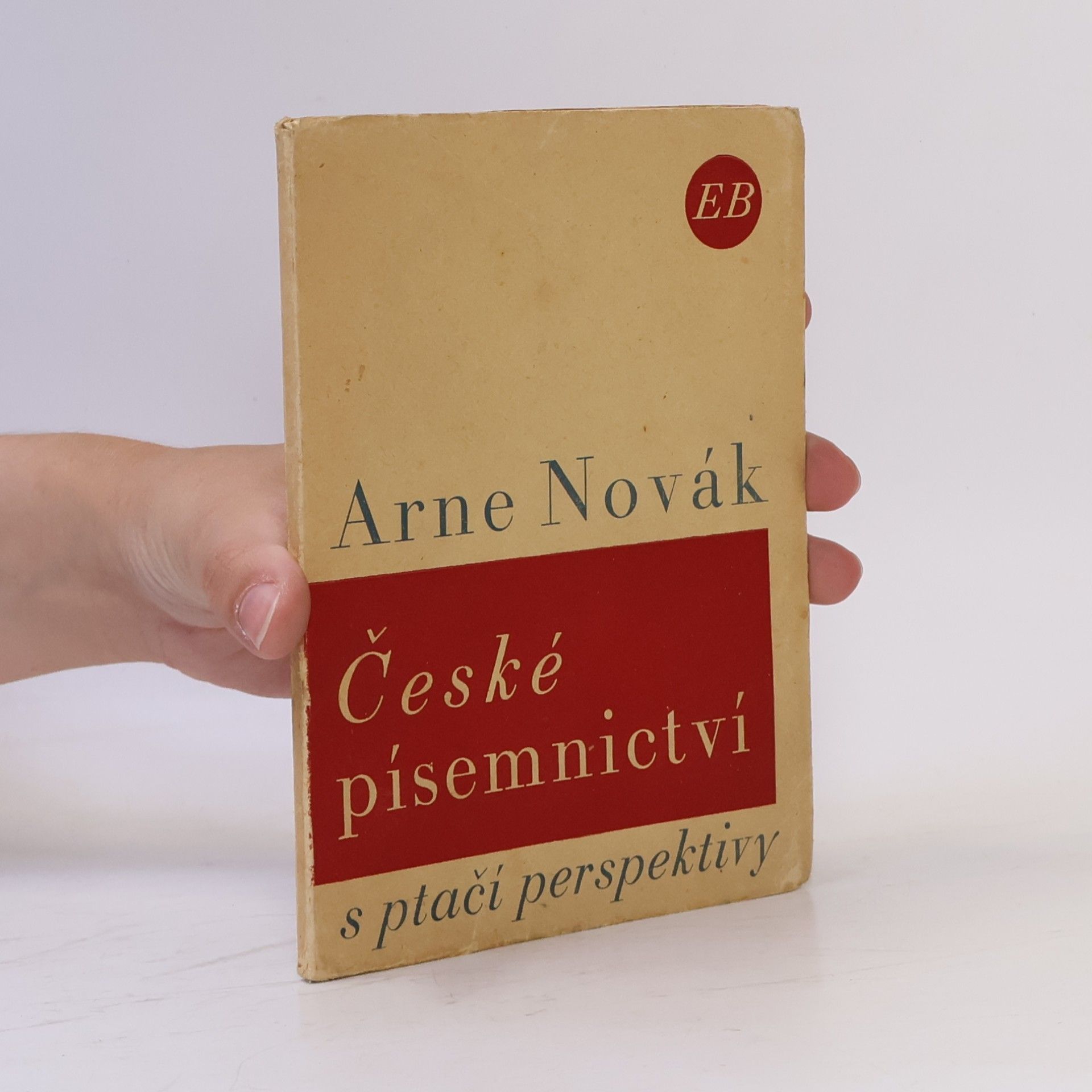 Arne Novák České písemnictví s ptačí perspektivy