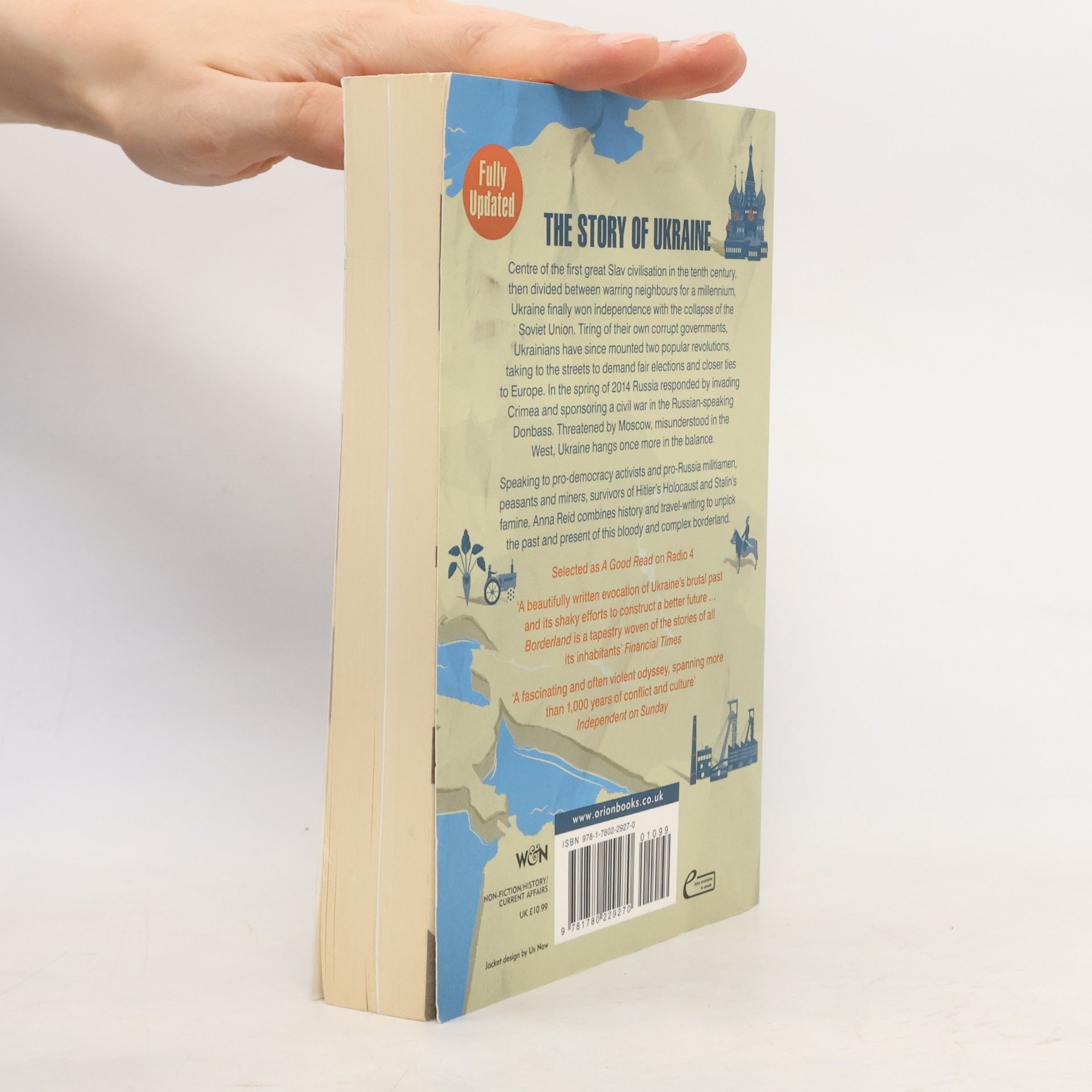 Anna Reid Borderland : A Journey Through the History of Ukraine