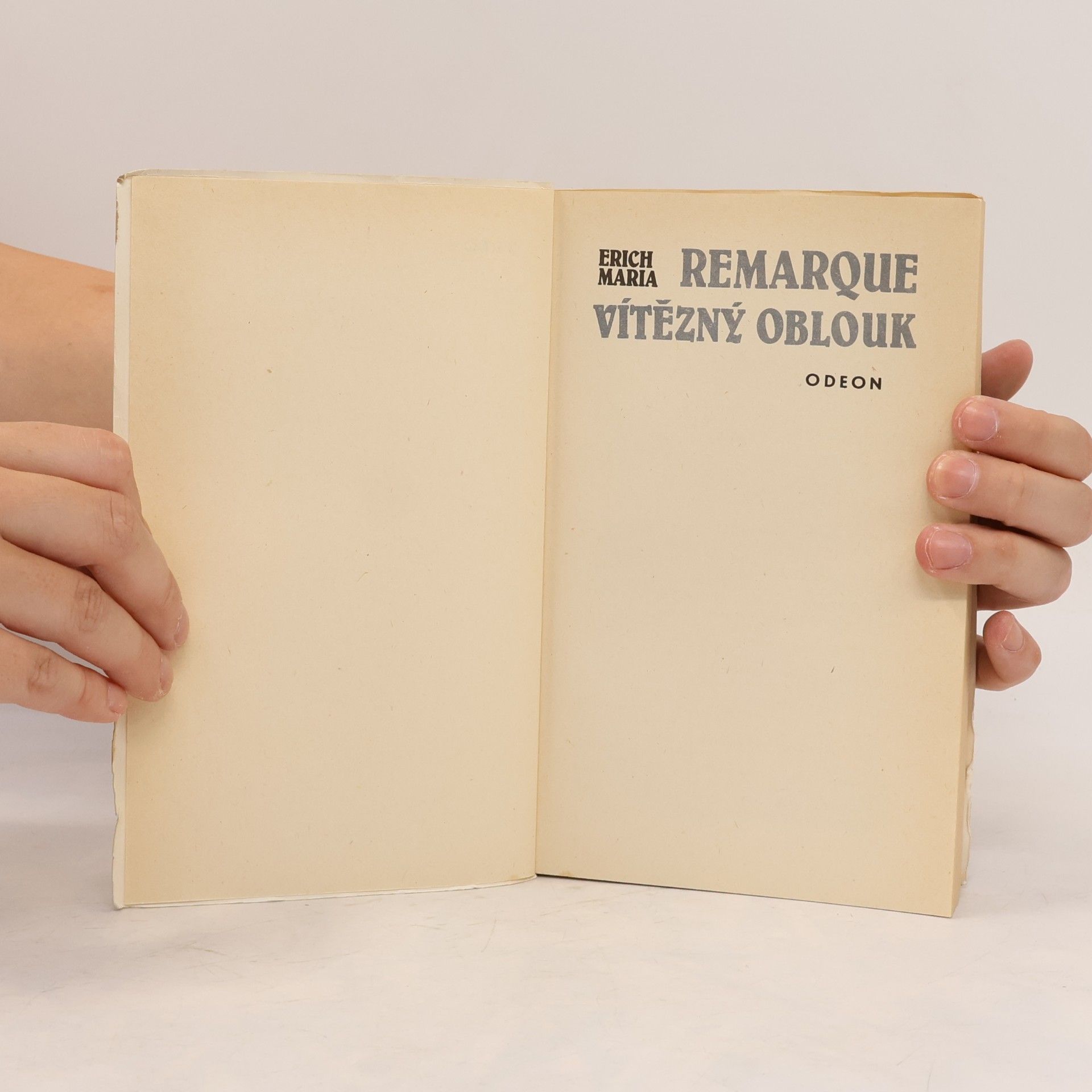 Erich Maria Remarque Vítězný oblouk