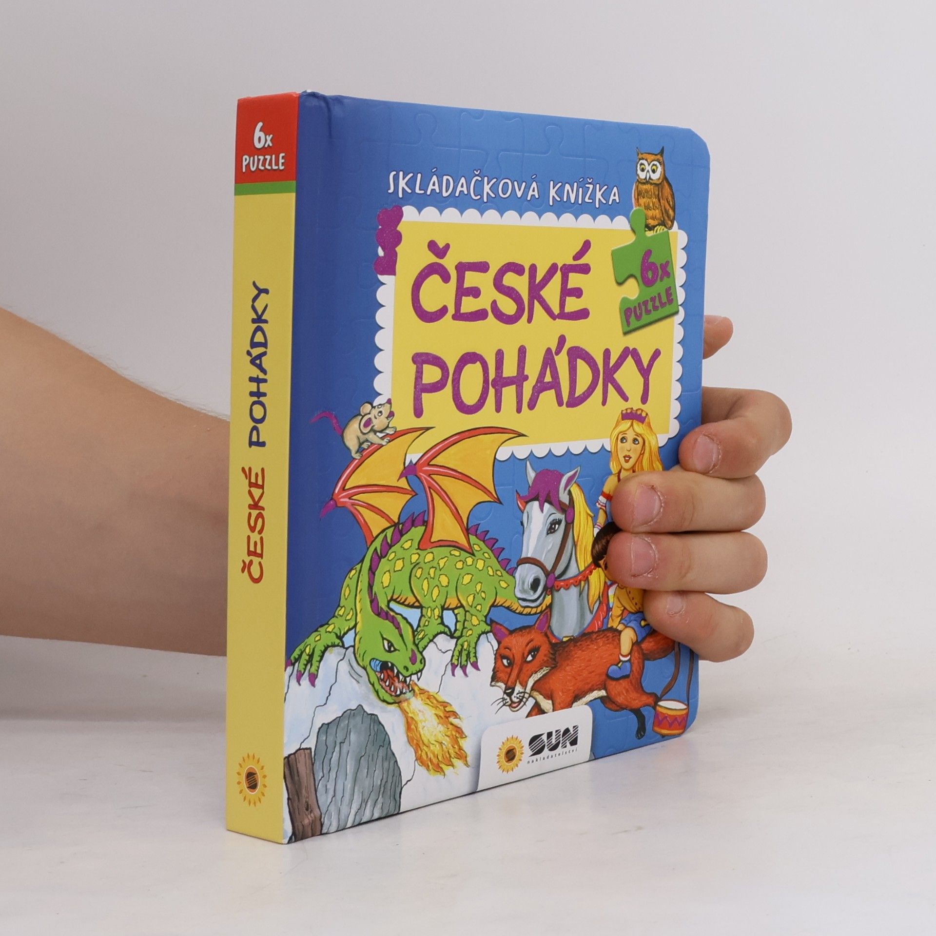Autores varios České pohádky puzzle - Skládačková knížka
