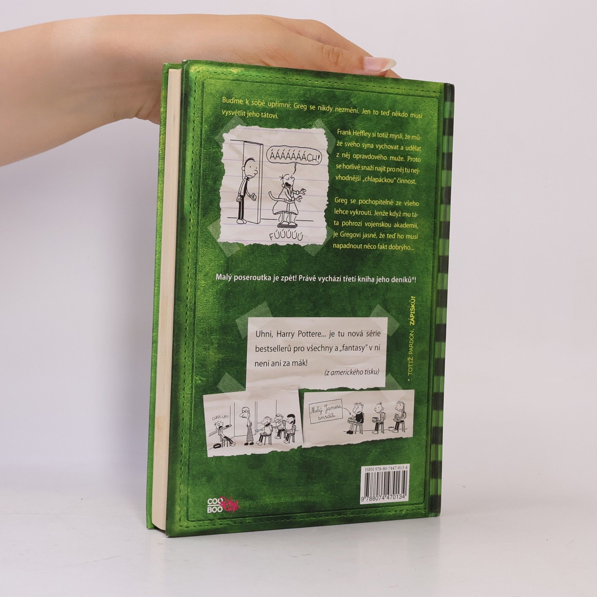 Jeff Kinney Deník malého poseroutky 3. Poslední kapka