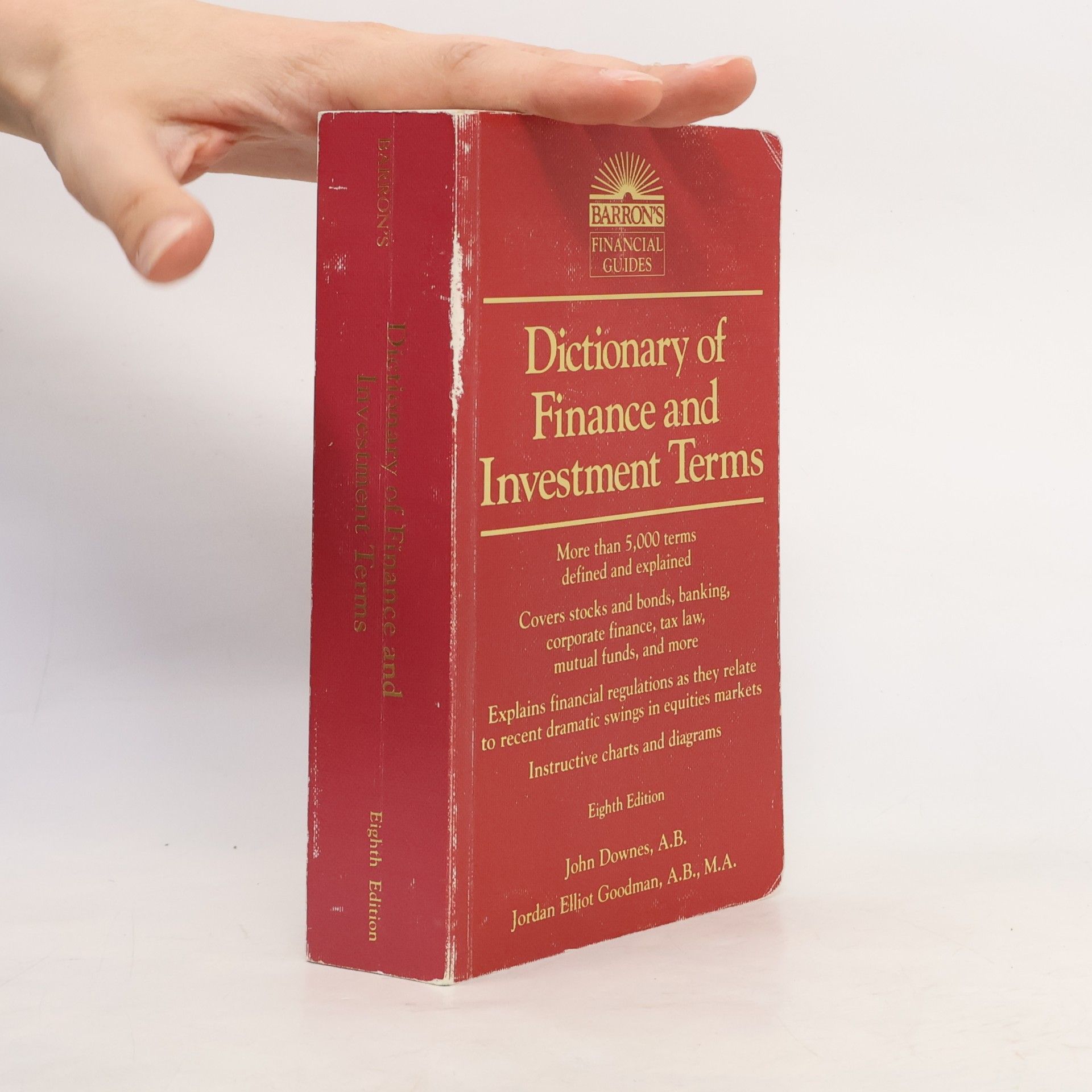 John Downes Dictionary of finance and investment terms