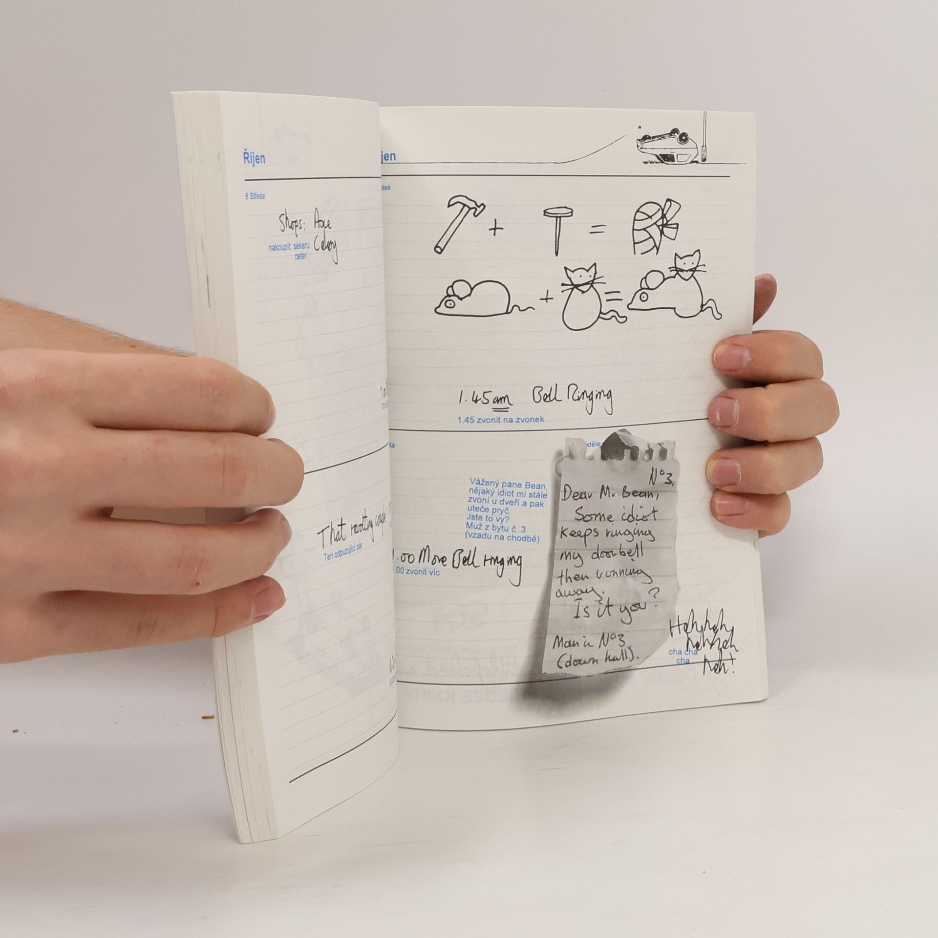 Rowan Atkinson Mr. Bean's Diary = Diář Mr. Beana