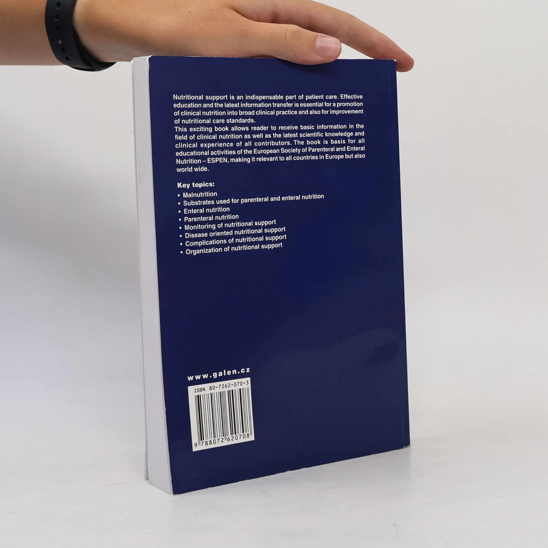 Luboš Sobotka Basics in clinical nutrition