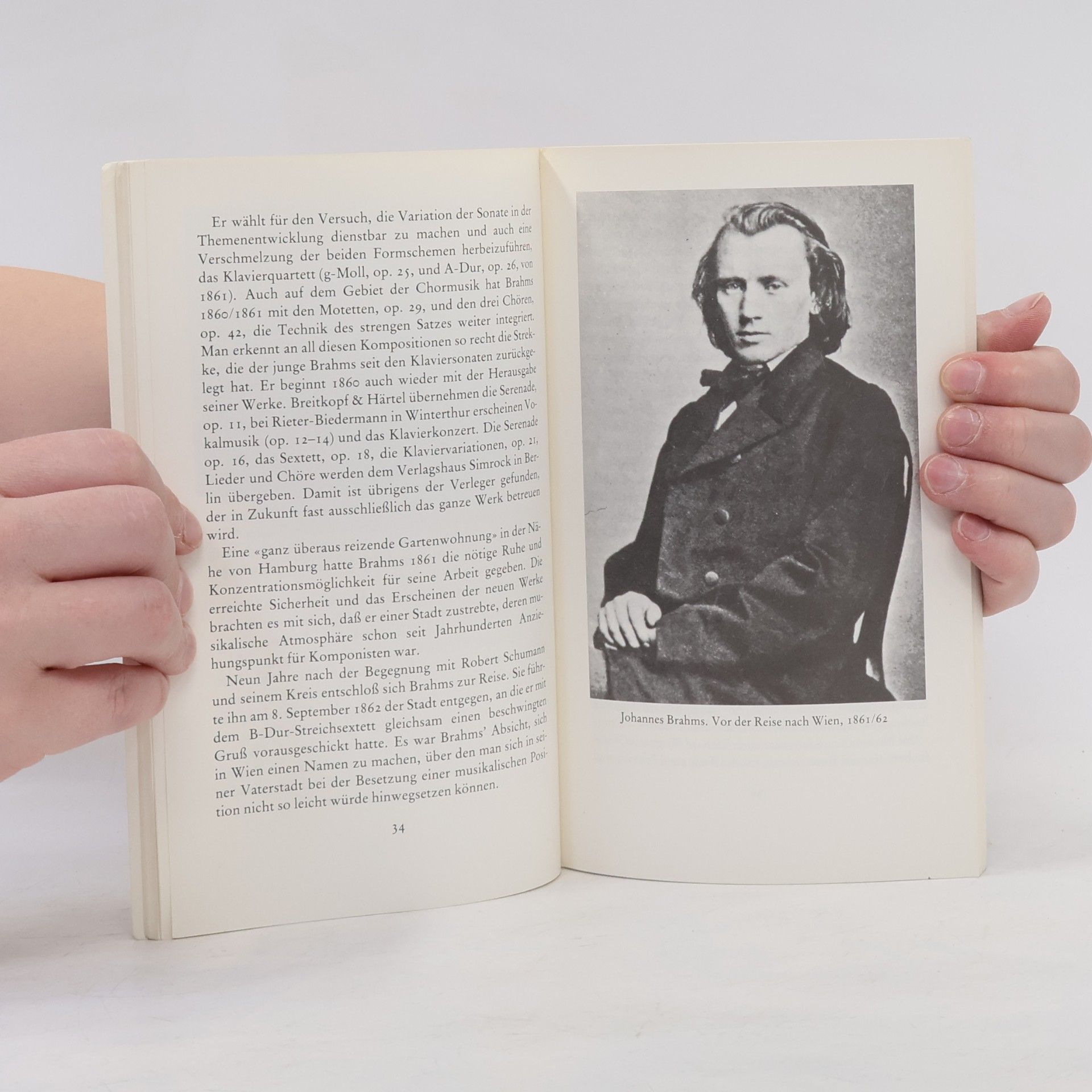 Franz Grasberger Das kleine Brahms-Buch