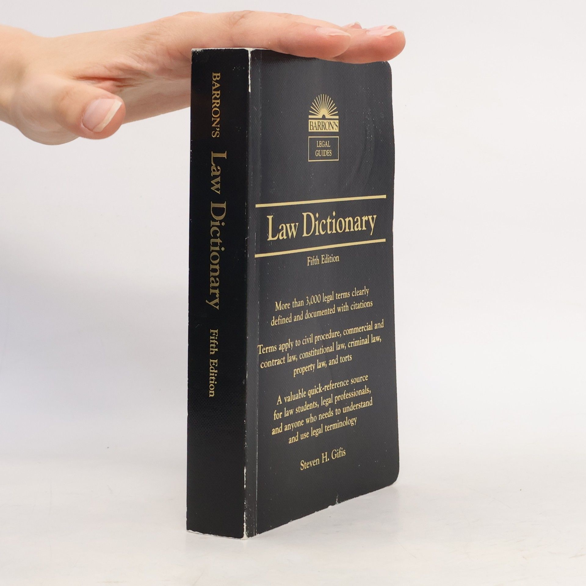 Steven H. Gifis Barron's Legal Guides: Law Dictionary