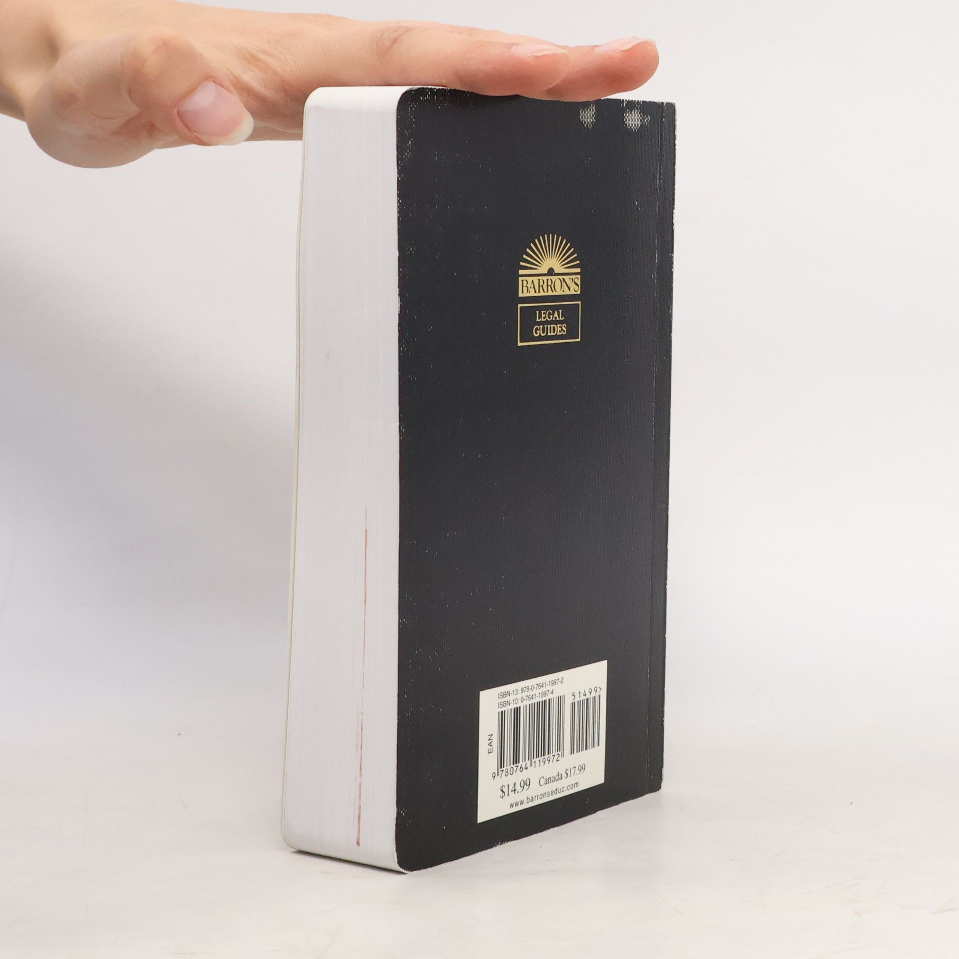 Steven H. Gifis Barron's Legal Guides: Law Dictionary