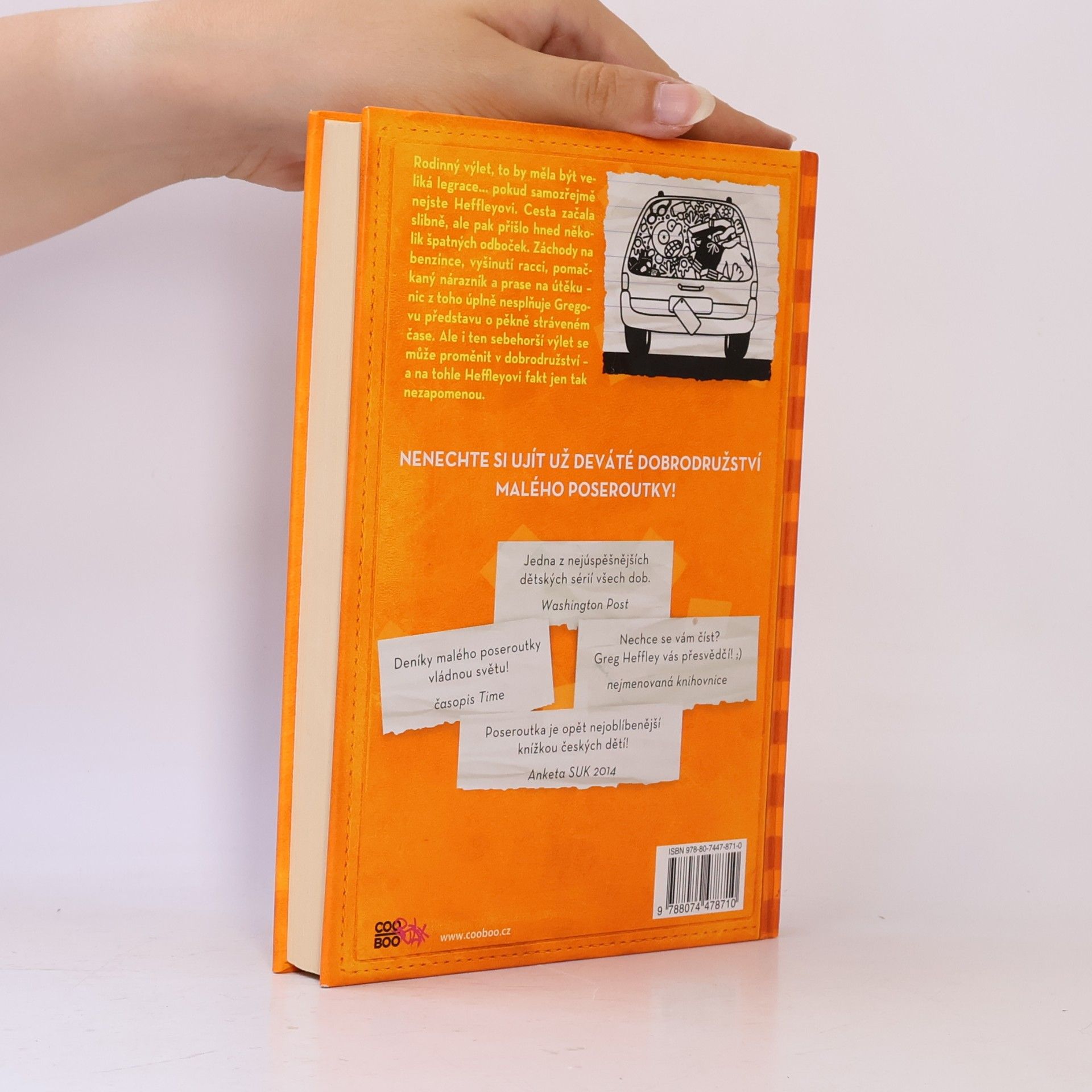 Jeff Kinney Deník malého poseroutky 9. Výlet za všechny peníze