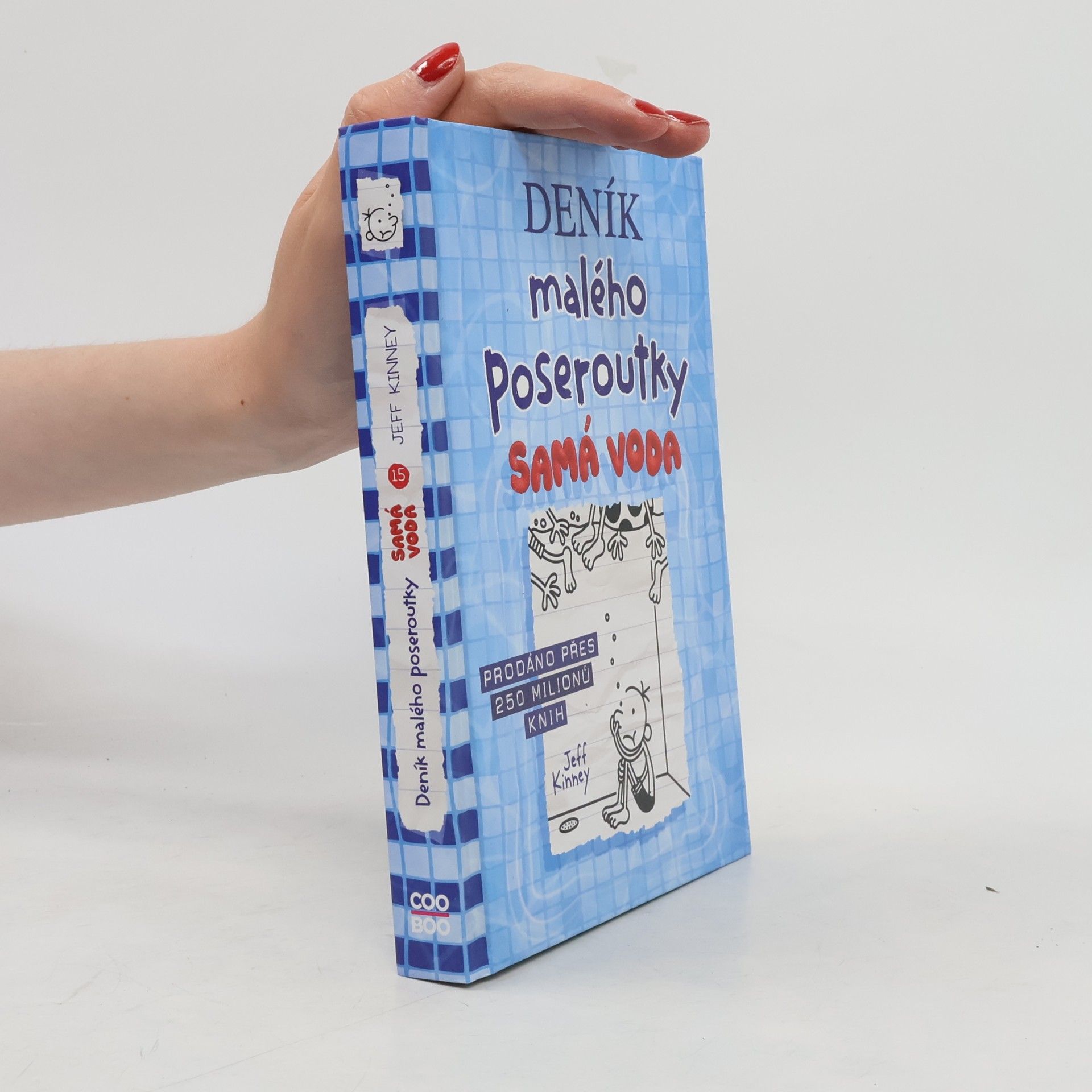 Jeff Kinney Deník malého poseroutky 15. Samá voda