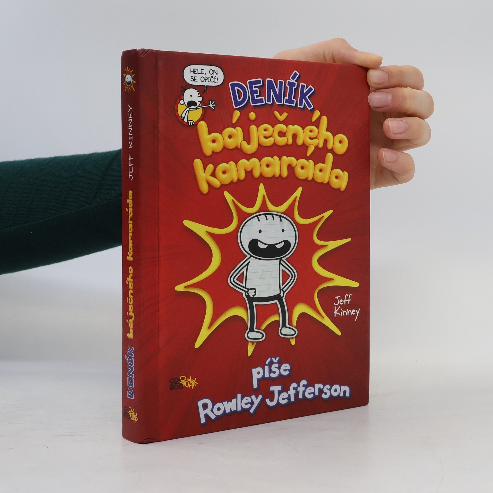 Jeff Kinney Deník báječného kamaráda. Píše Rowley Jefferson