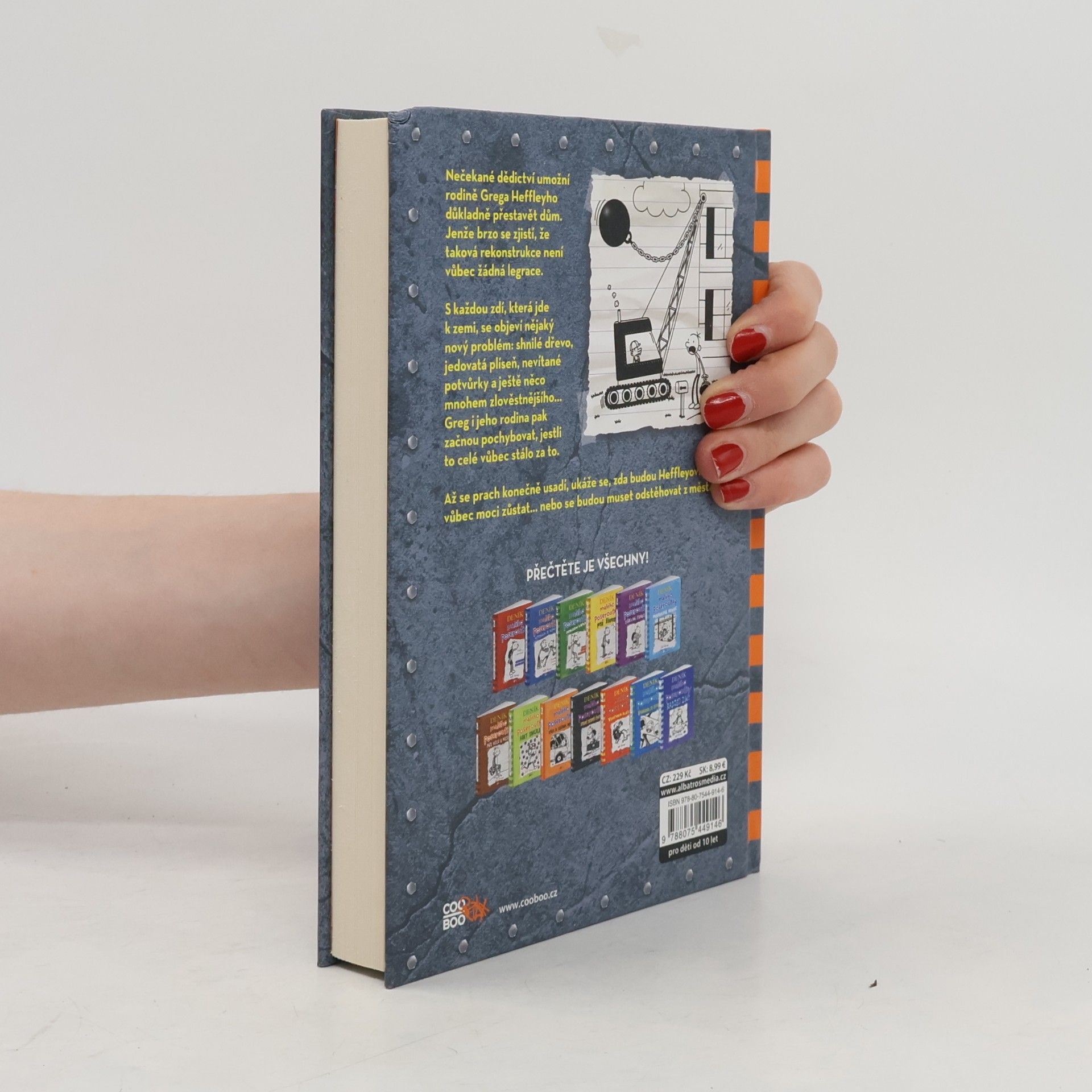 Jeff Kinney Deník malého poseroutky 14. Na spadnutí