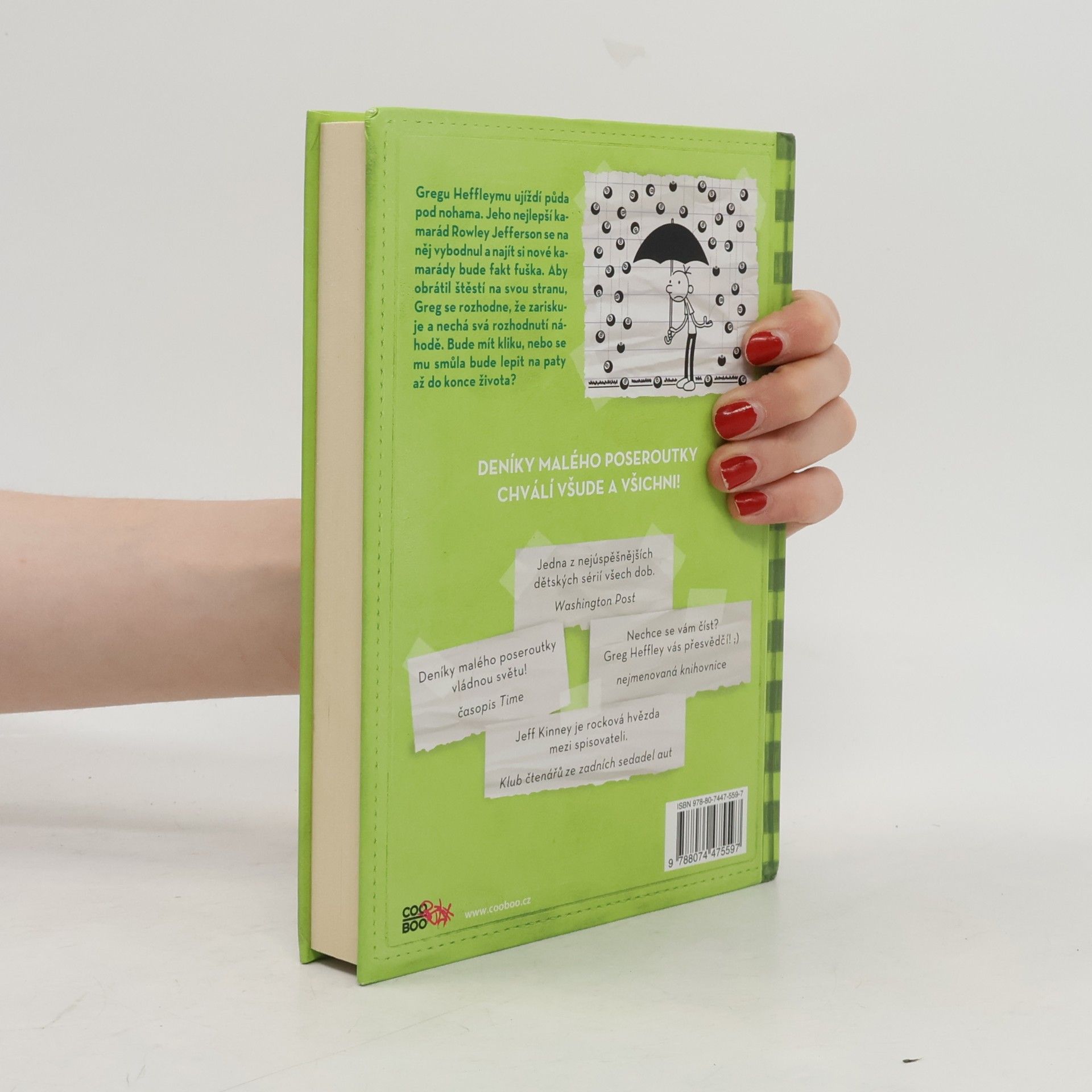 Jeff Kinney Deník malého poseroutky 8. Fakt smůla