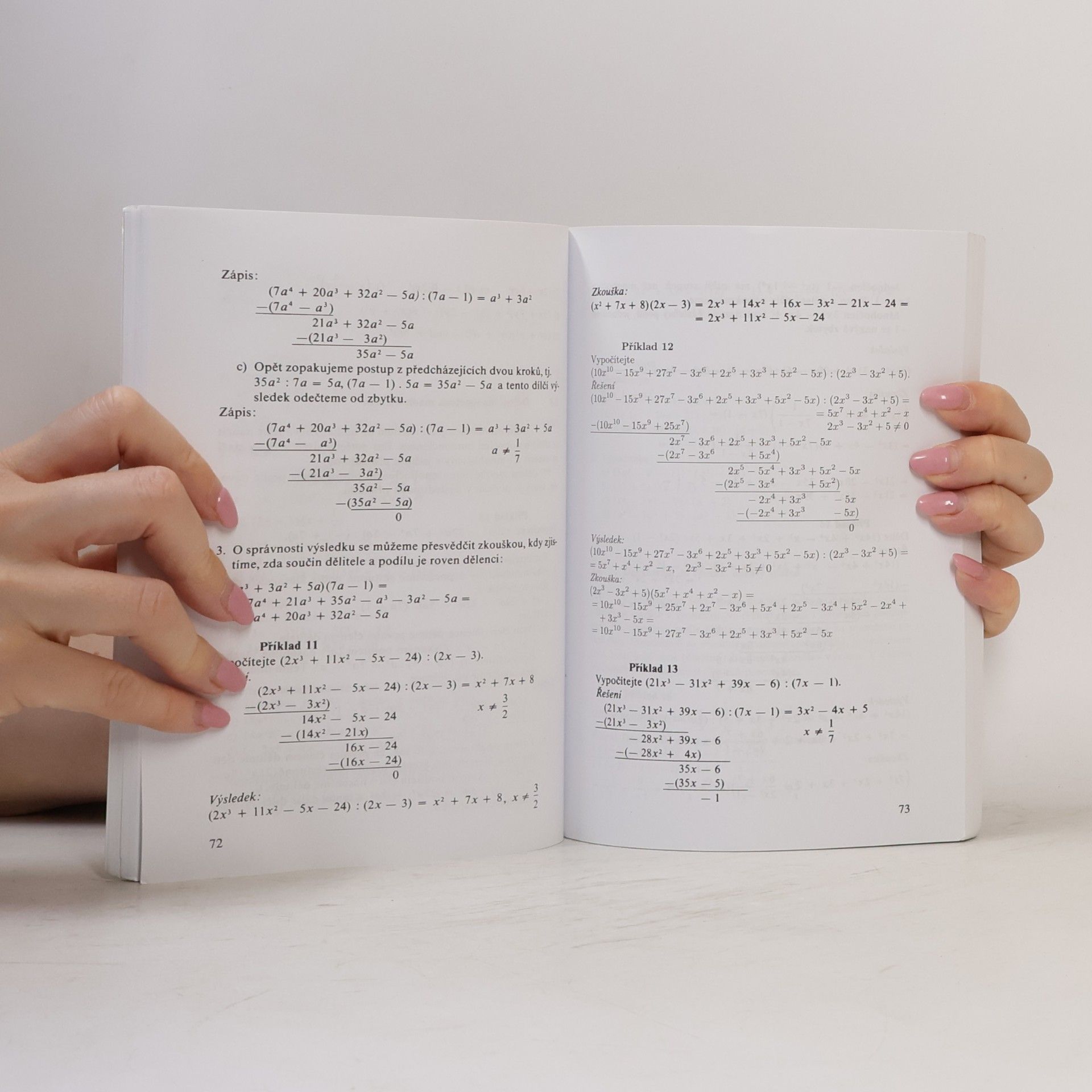 Emil Calda Matematika pro střední odborné školy a studijní obory středních odborných učilišť. 1. část
