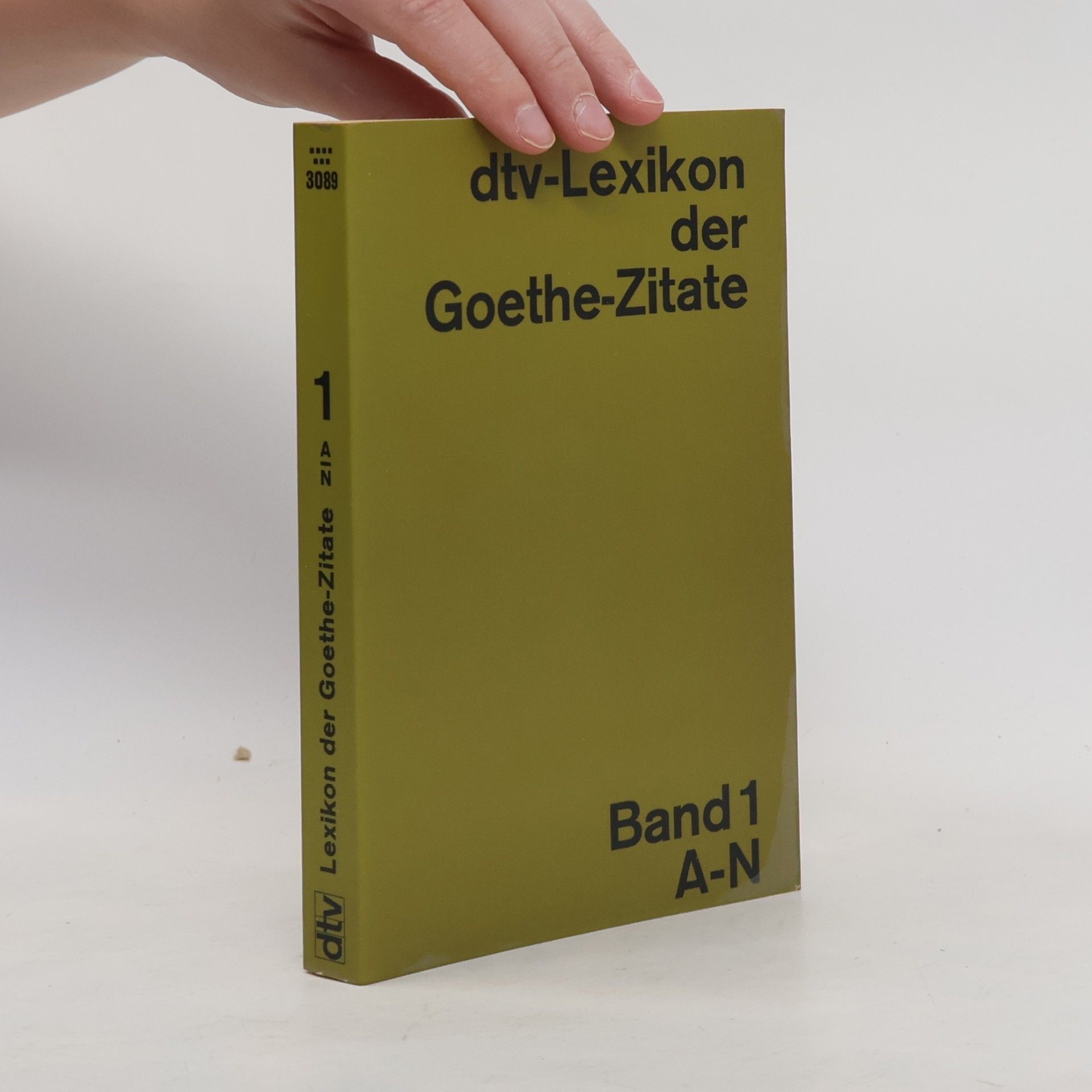 Richard Dobel Lexikon der Goethe-Zitate 1. A-N
