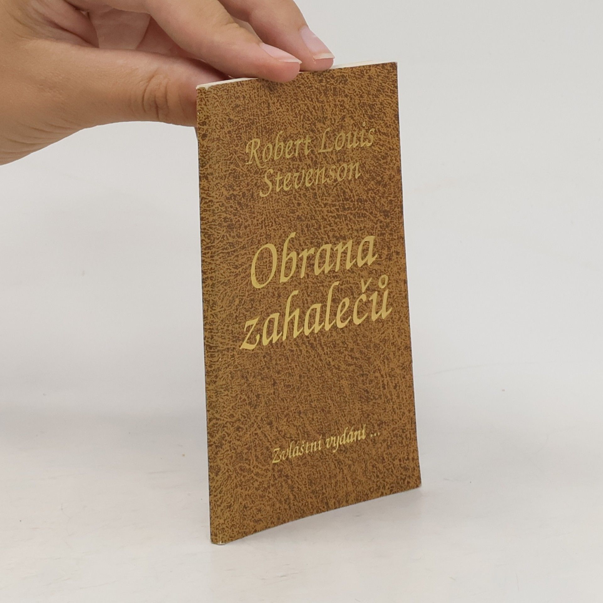 Robert Louis Stevenson Obrana zahalečů