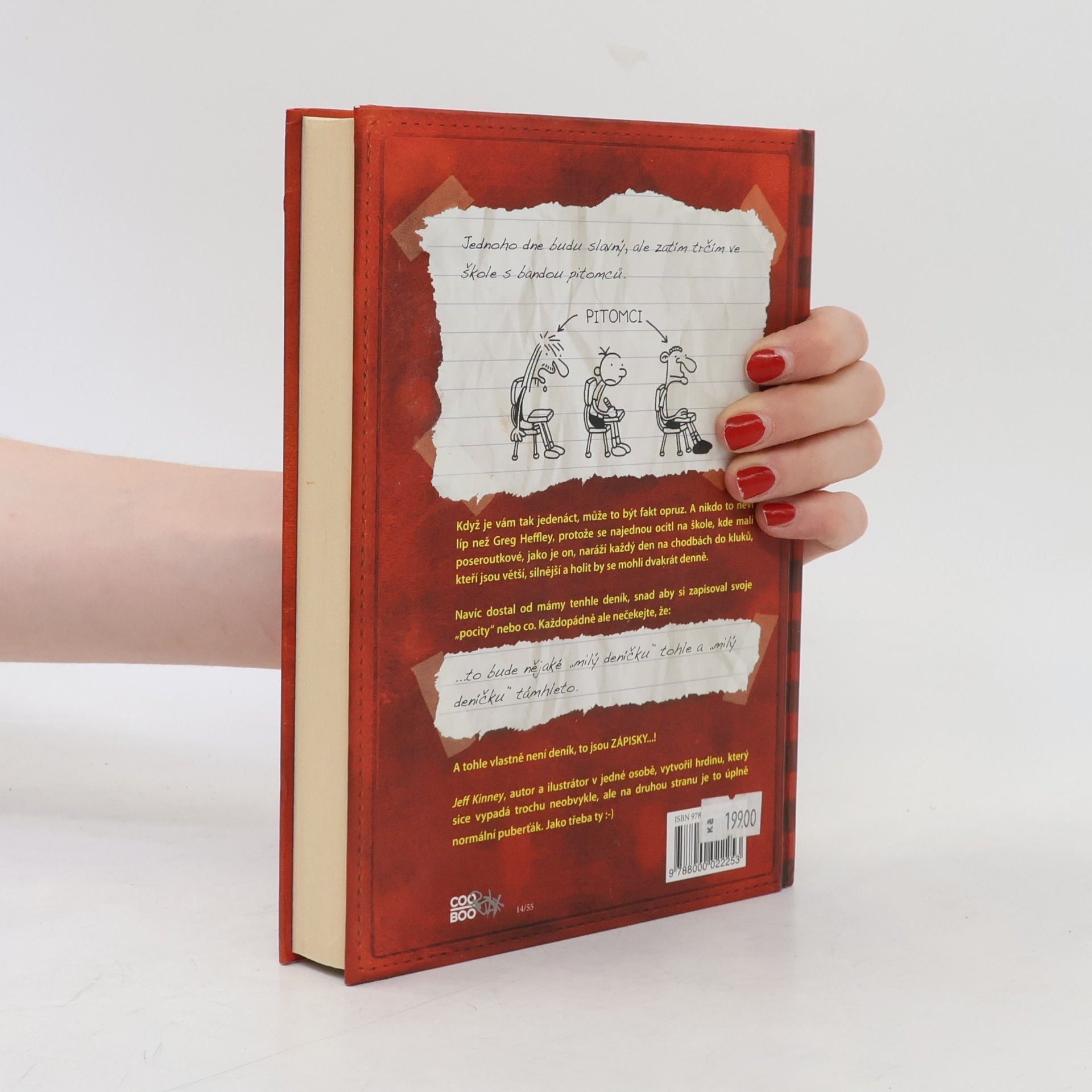 Jeff Kinney Deník malého poseroutky 1