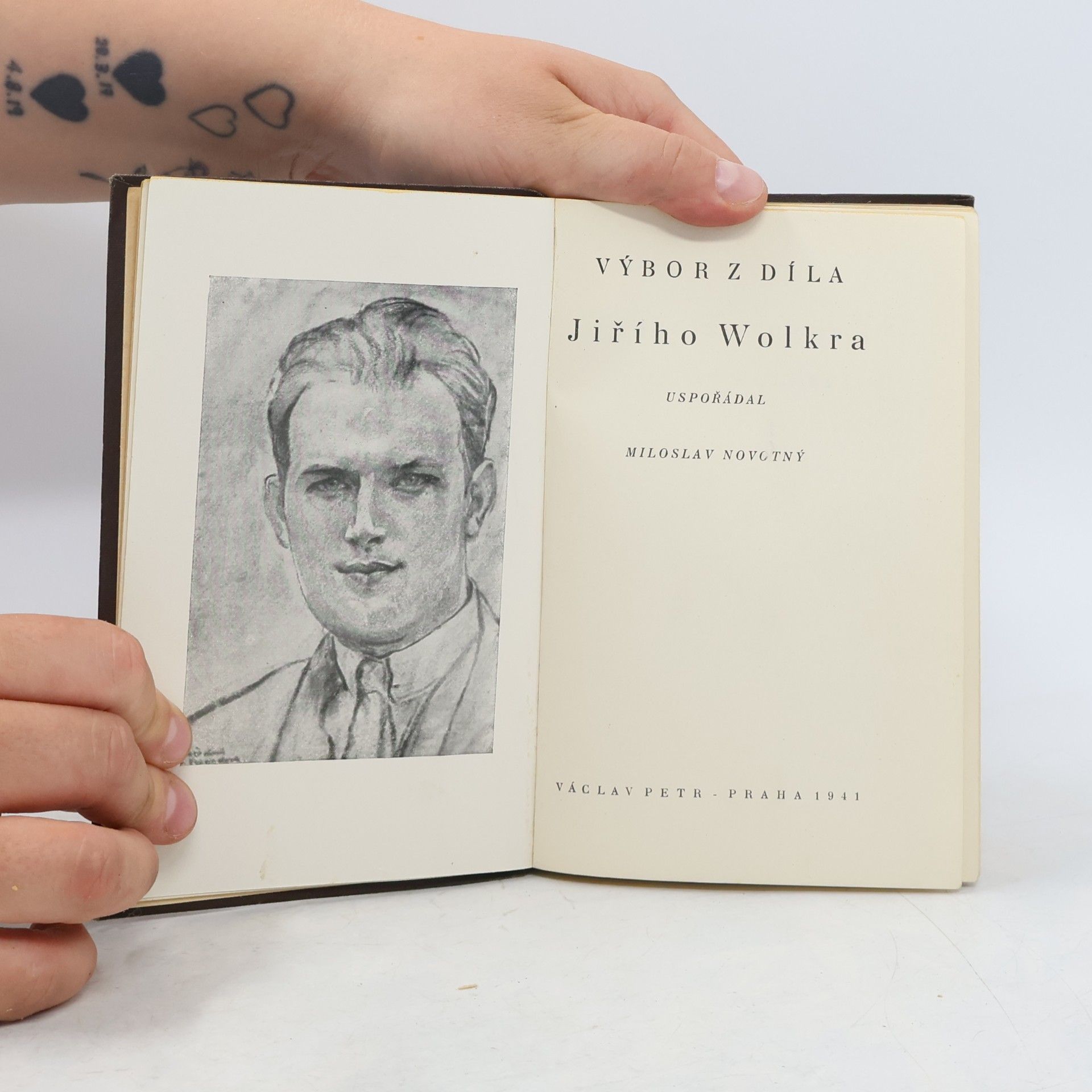 Jiří Wolker Výbor z díla Jiřího Wolkra