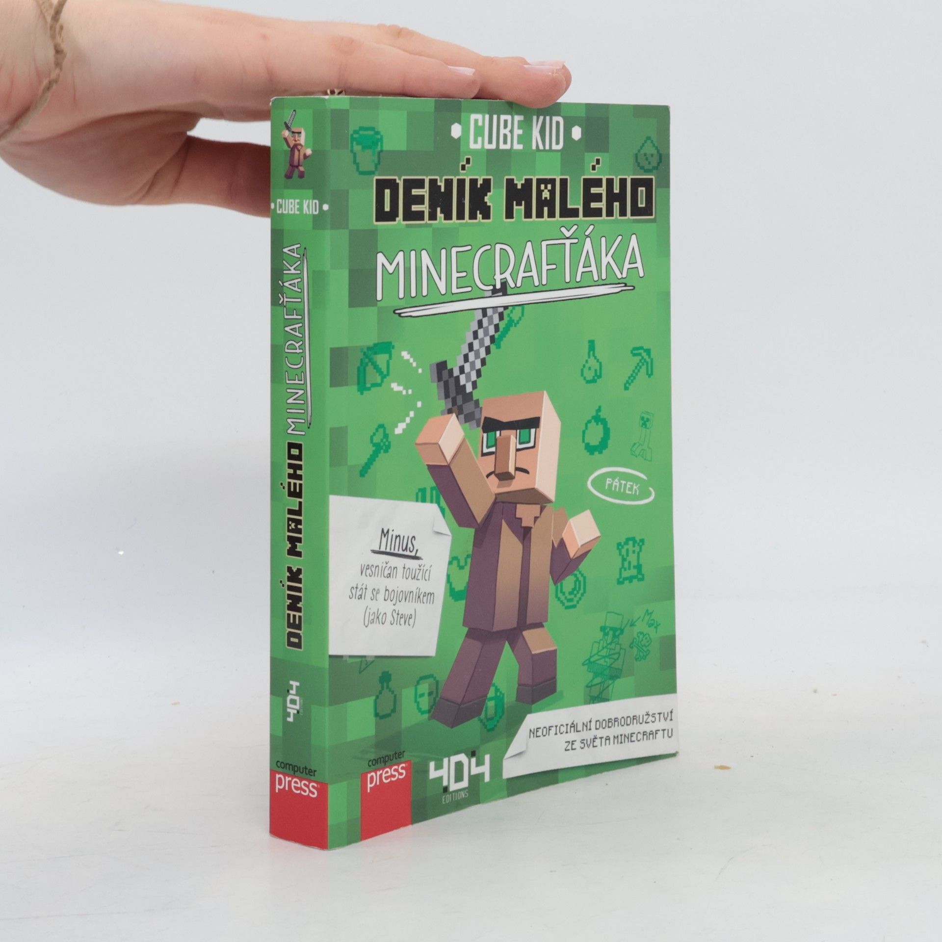Cube Kid Deník malého Minecrafťáka