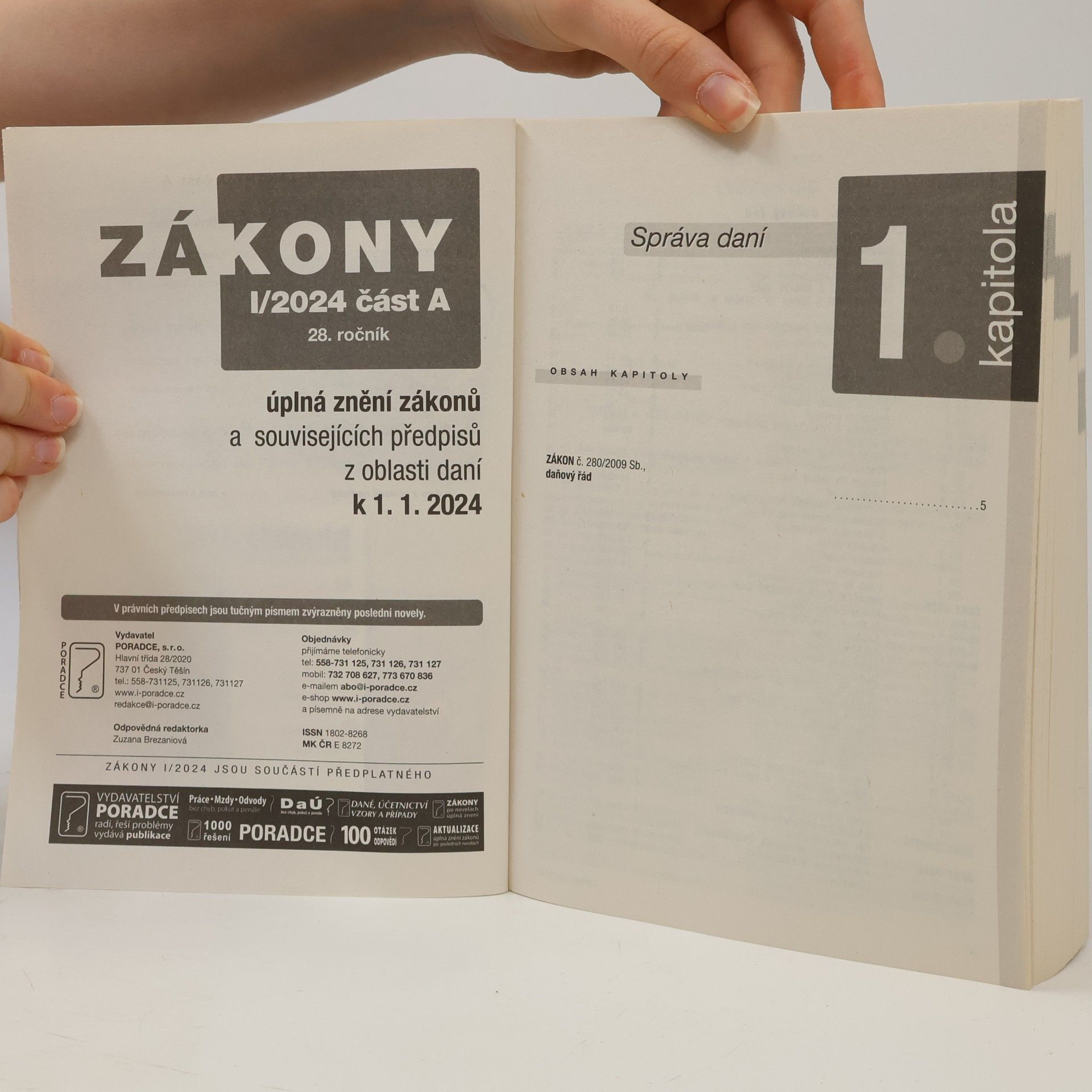 Kolektiv autorů Zákony 2024 I část A