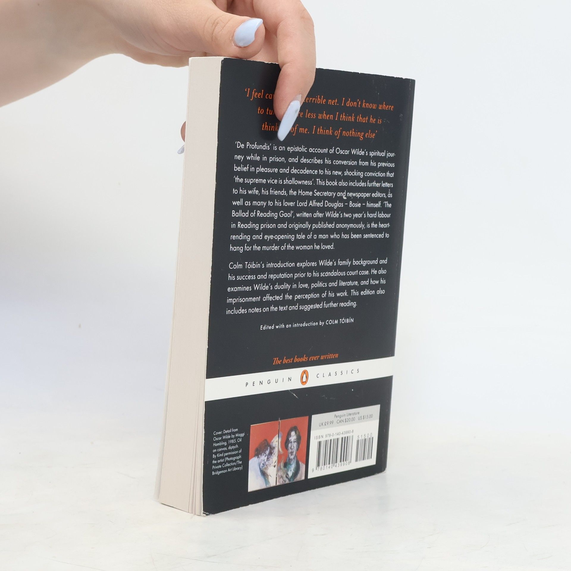 Oscar Wilde Penguin Classics: De Profundis and Other Prison Writings