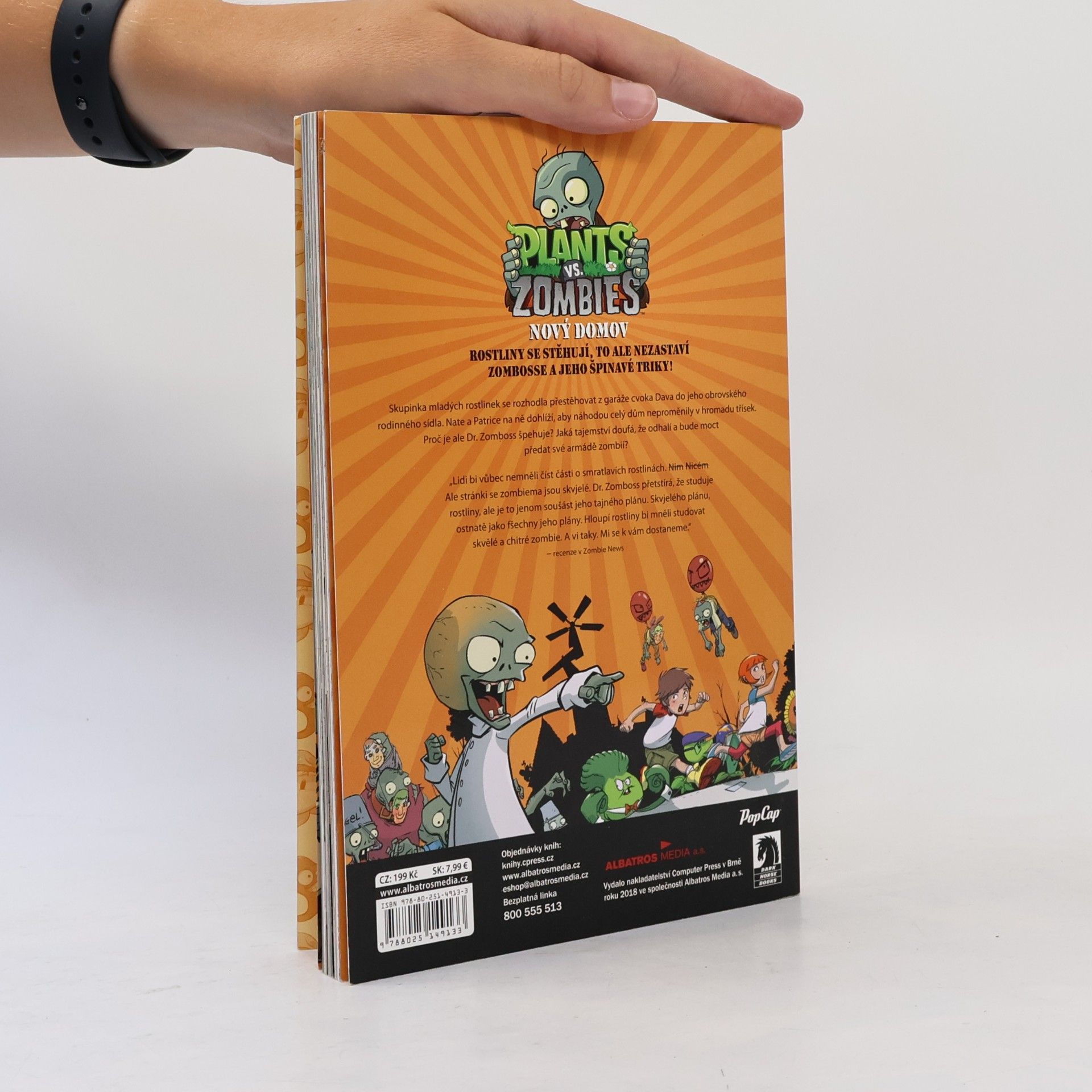 Paul Tobin Plants vs. Zombies. Nový domov
