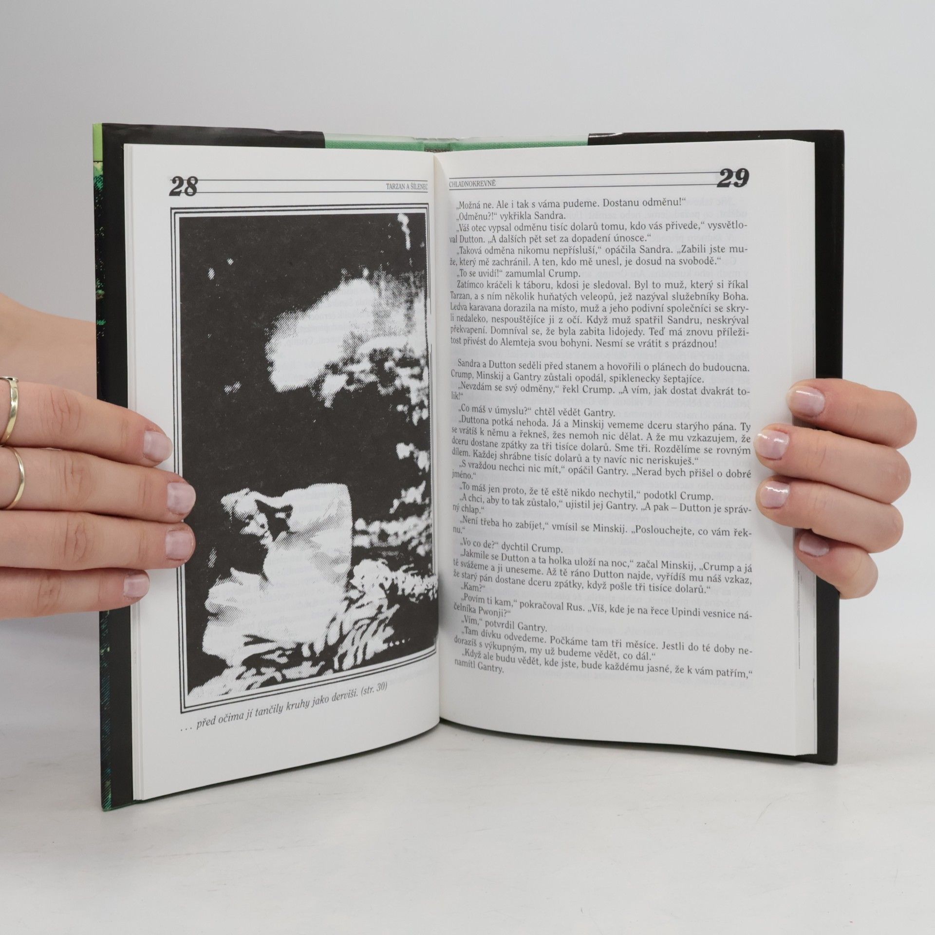 Edgar Rice Burroughs Tarzan a šílenec
