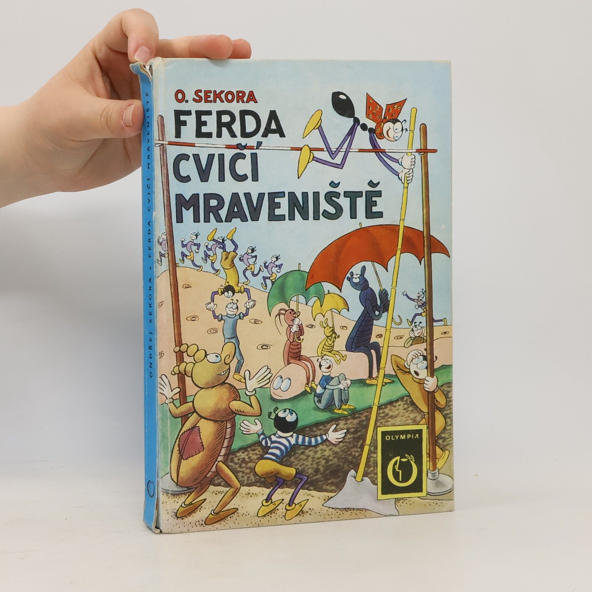 Ondřej Sekora Ferda cvičí mraveniště