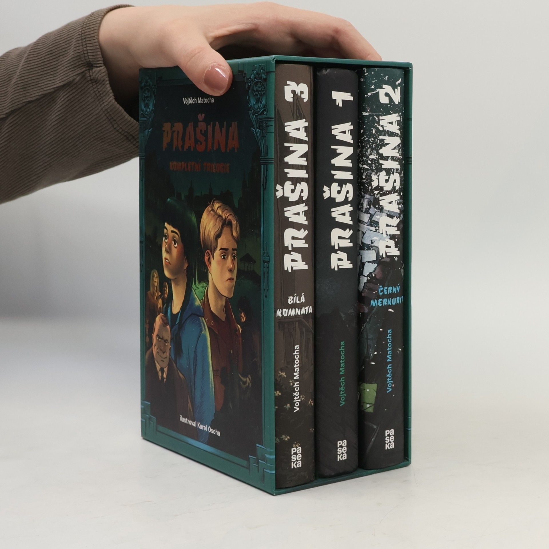 Karel Osoha Prašina. Kompletní trilogie (3 svazky v boxu)