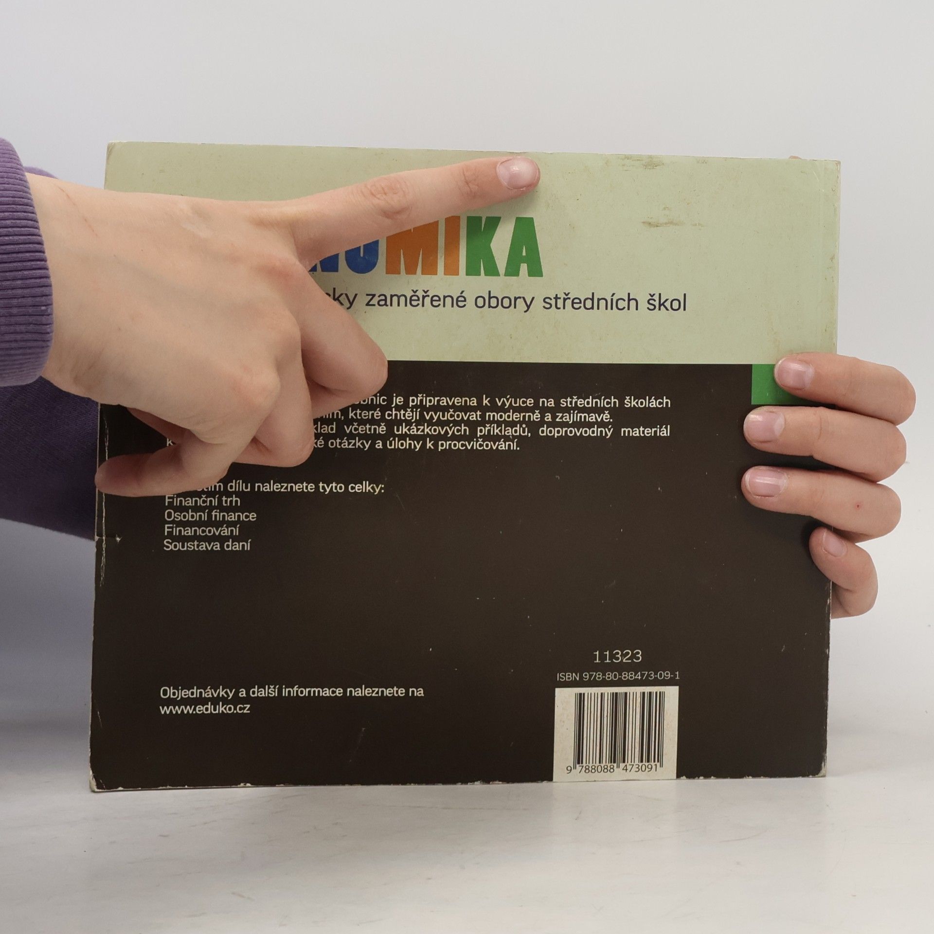 Kolektiv autorů Ekonomika pro ekonomicky zaměřené obory středních škol. 3, Peníze a financování