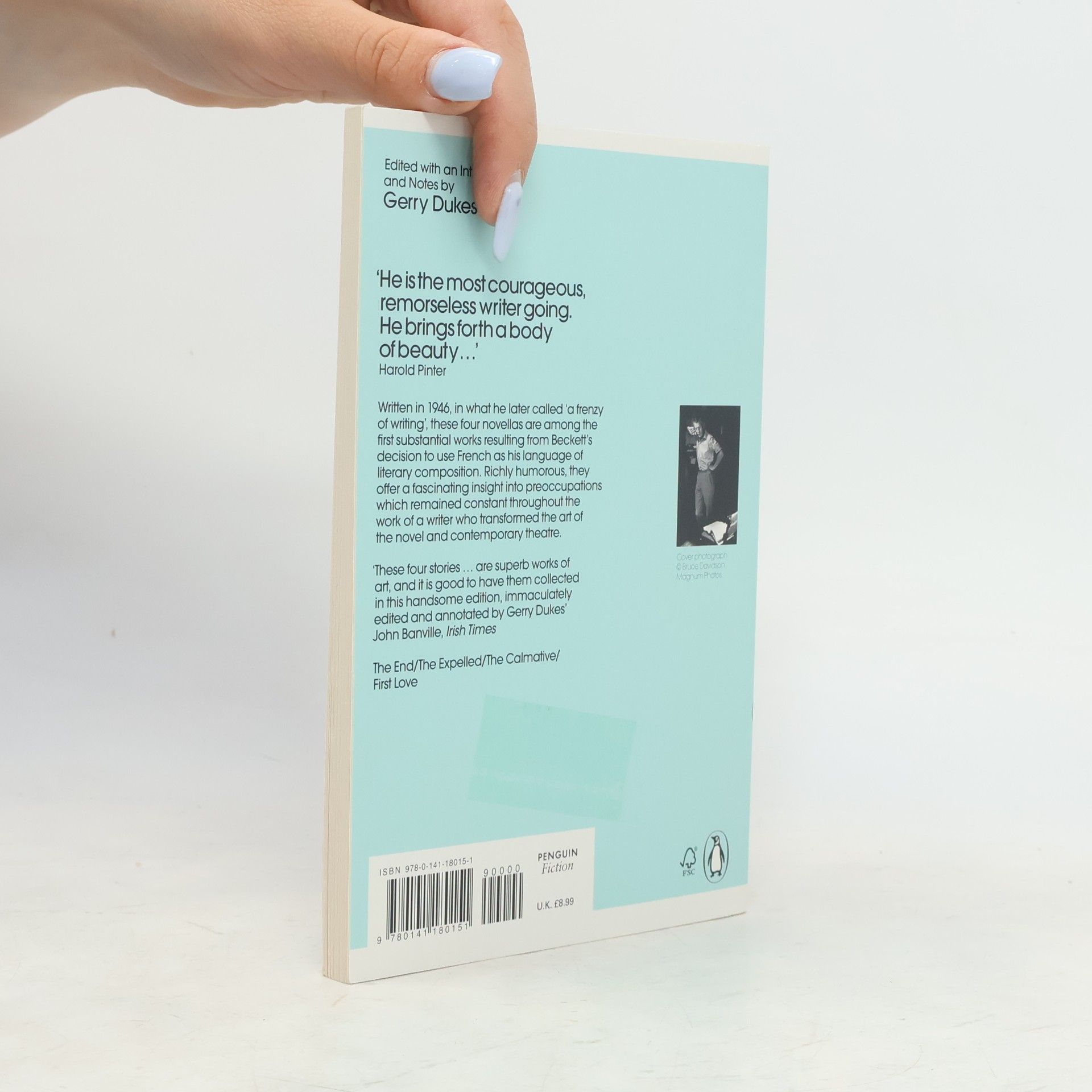 Samuel Beckett First Love and Other Novellas