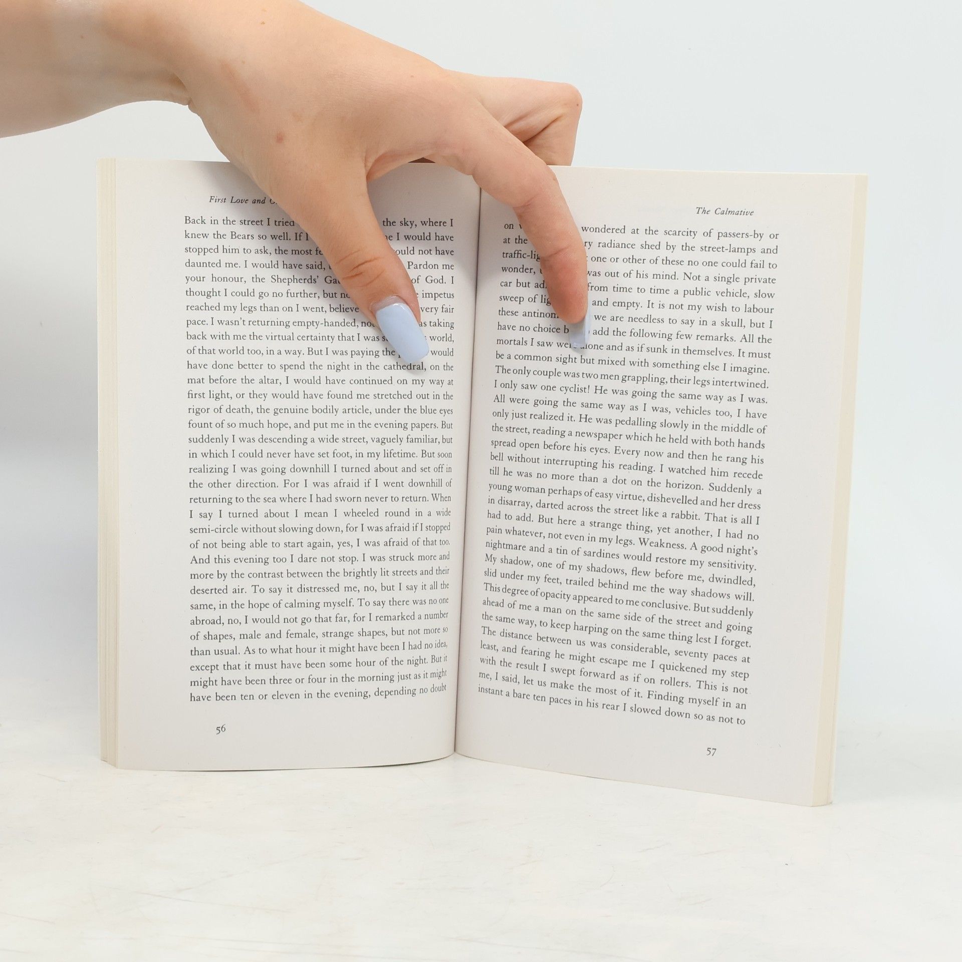 Samuel Beckett First Love and Other Novellas