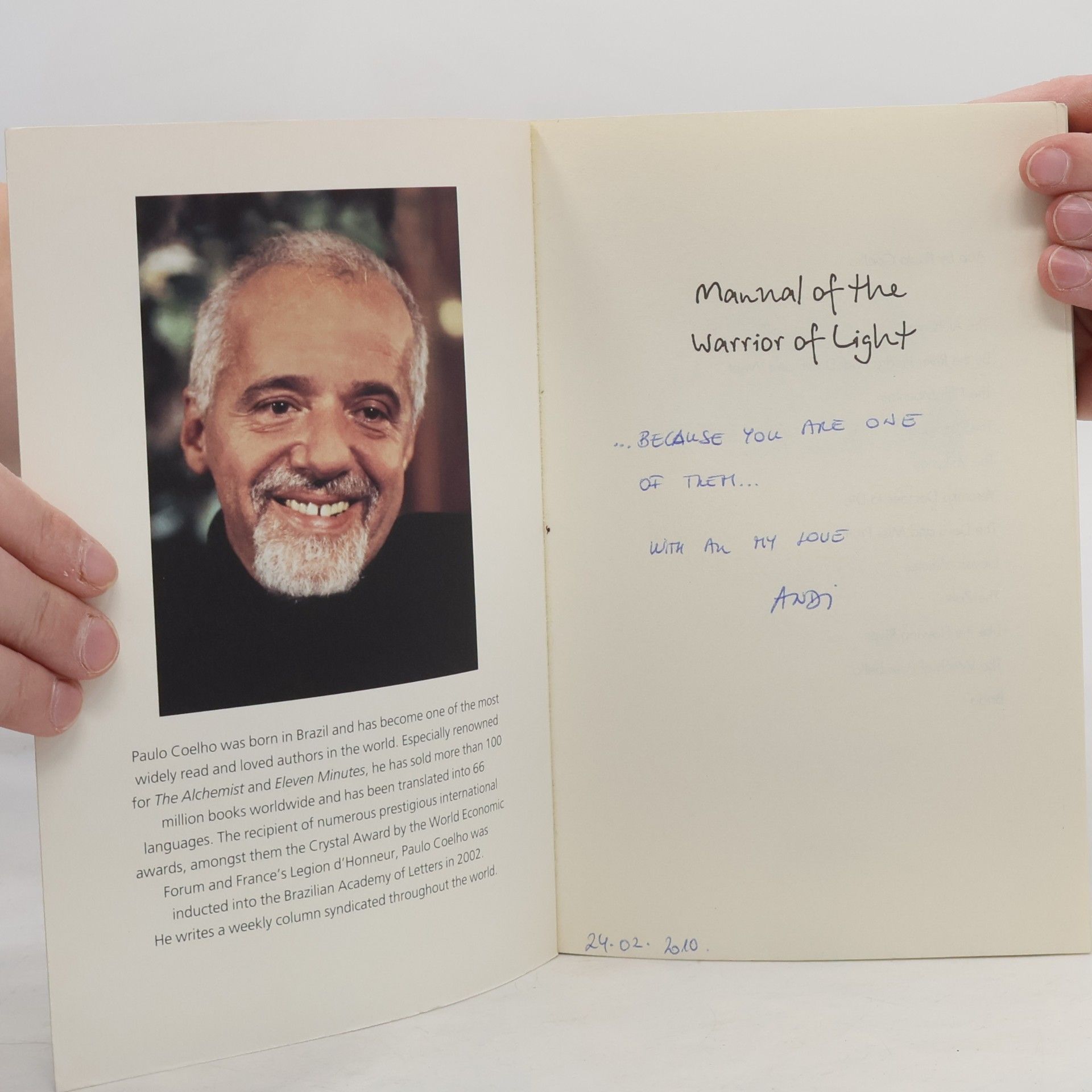 Paulo Coelho Manual of the Warrior of Light