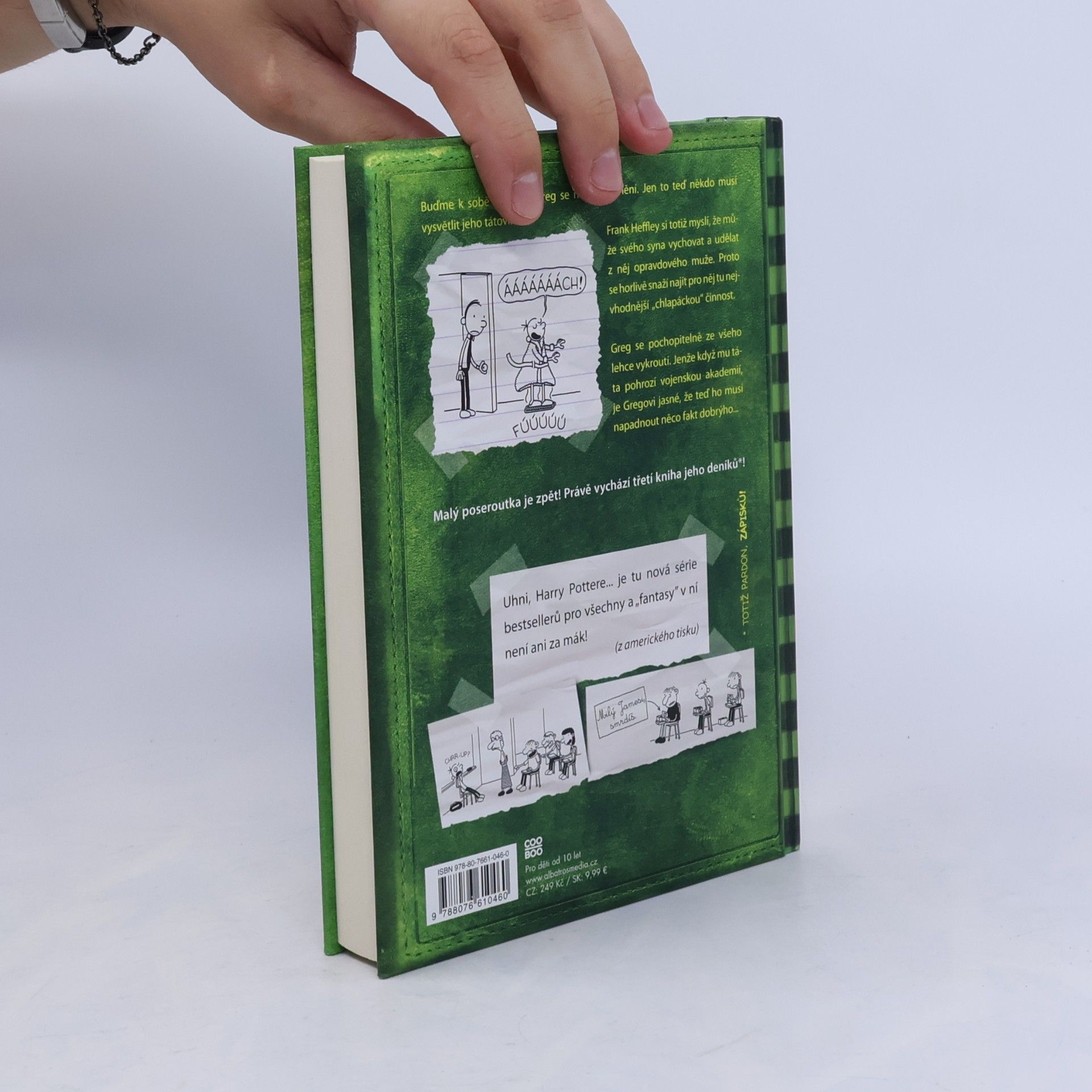 Jeff Kinney Deník malého poseroutky 3. Poslední kapka