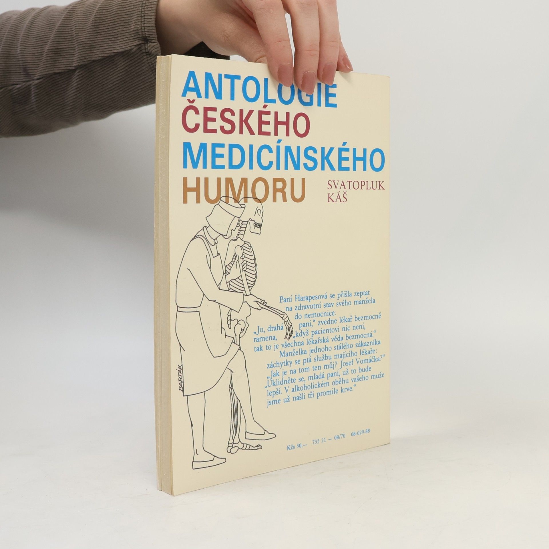 Svatopluk Káš Antologie českého medicínského humoru