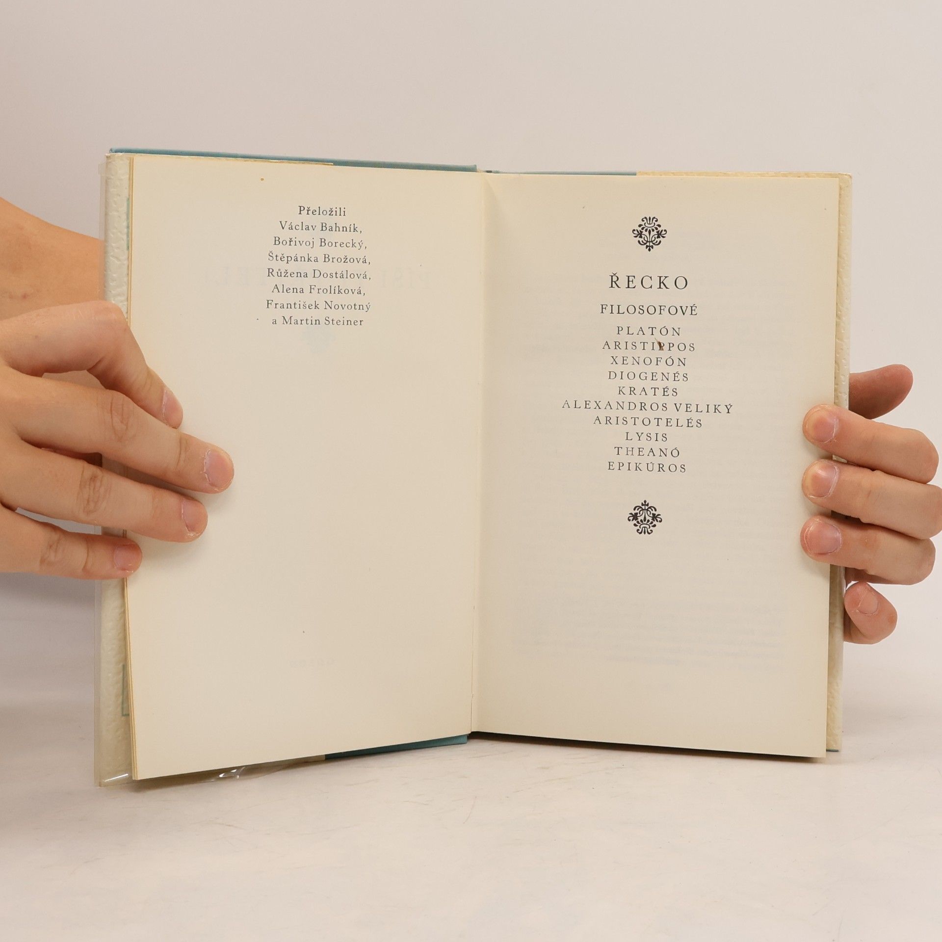 Various authors Antická próza 6. Píši ti, příteli