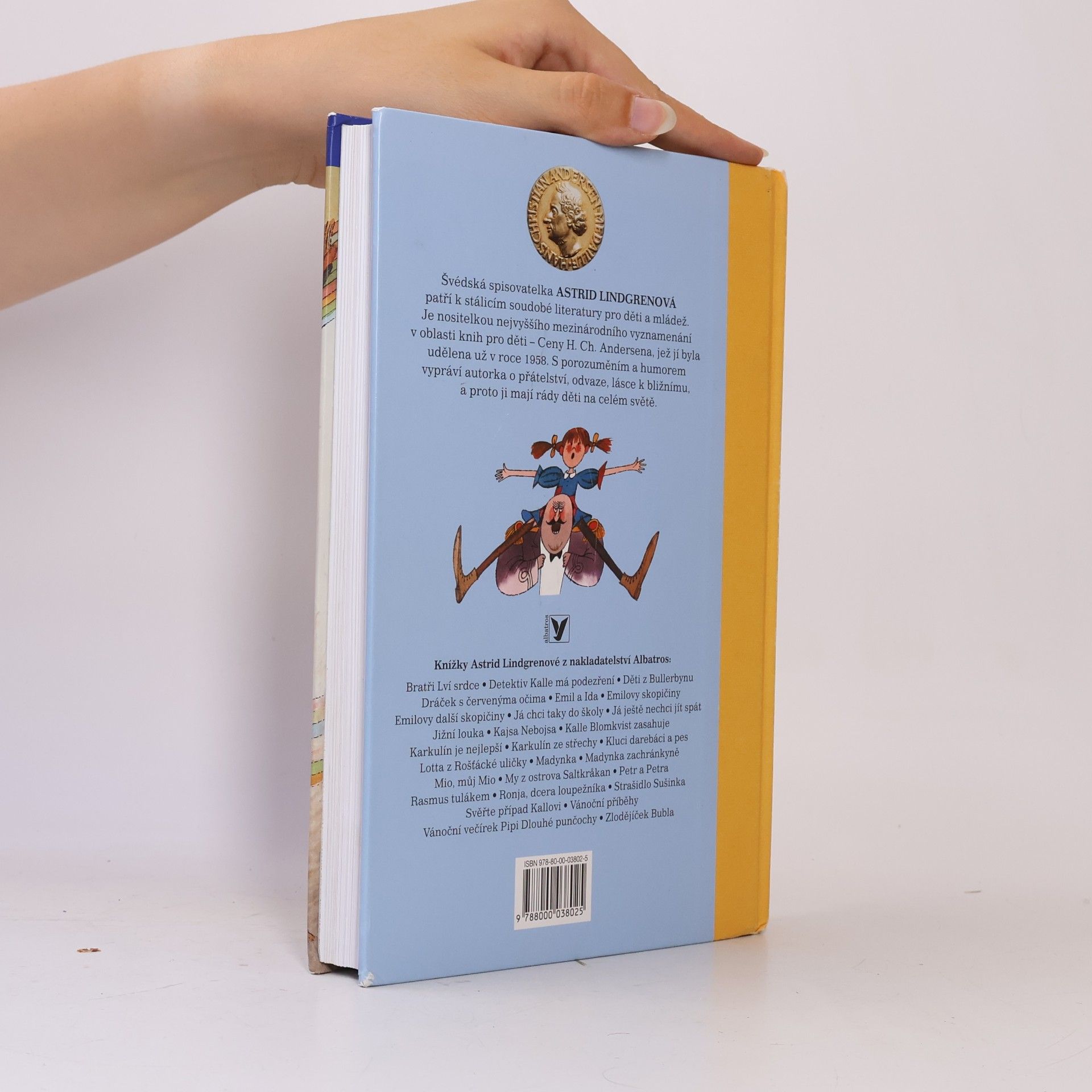 Astrid Lindgren Pipi Dlouhá punčocha