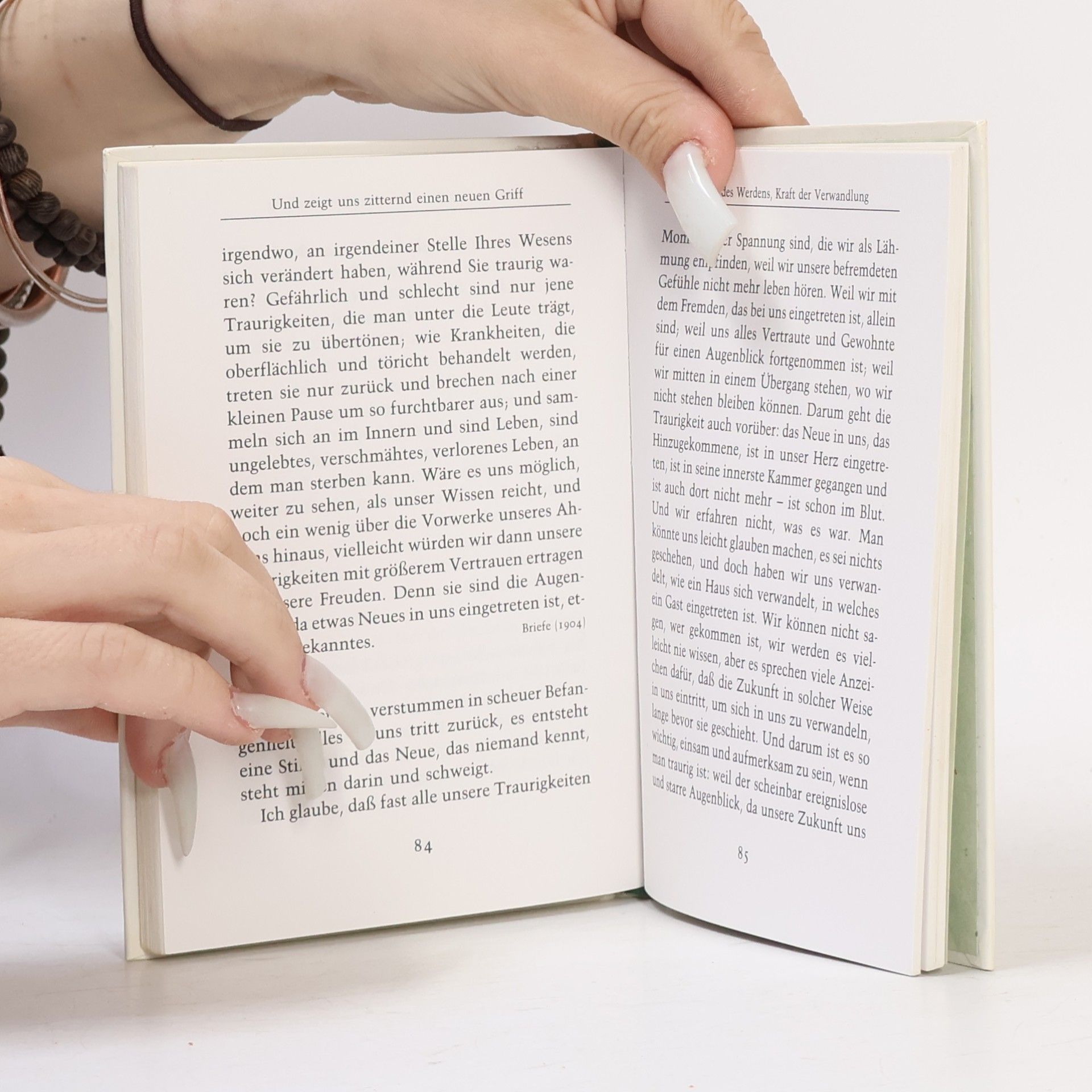 Rainer Maria Rilke Worte, die verwandeln