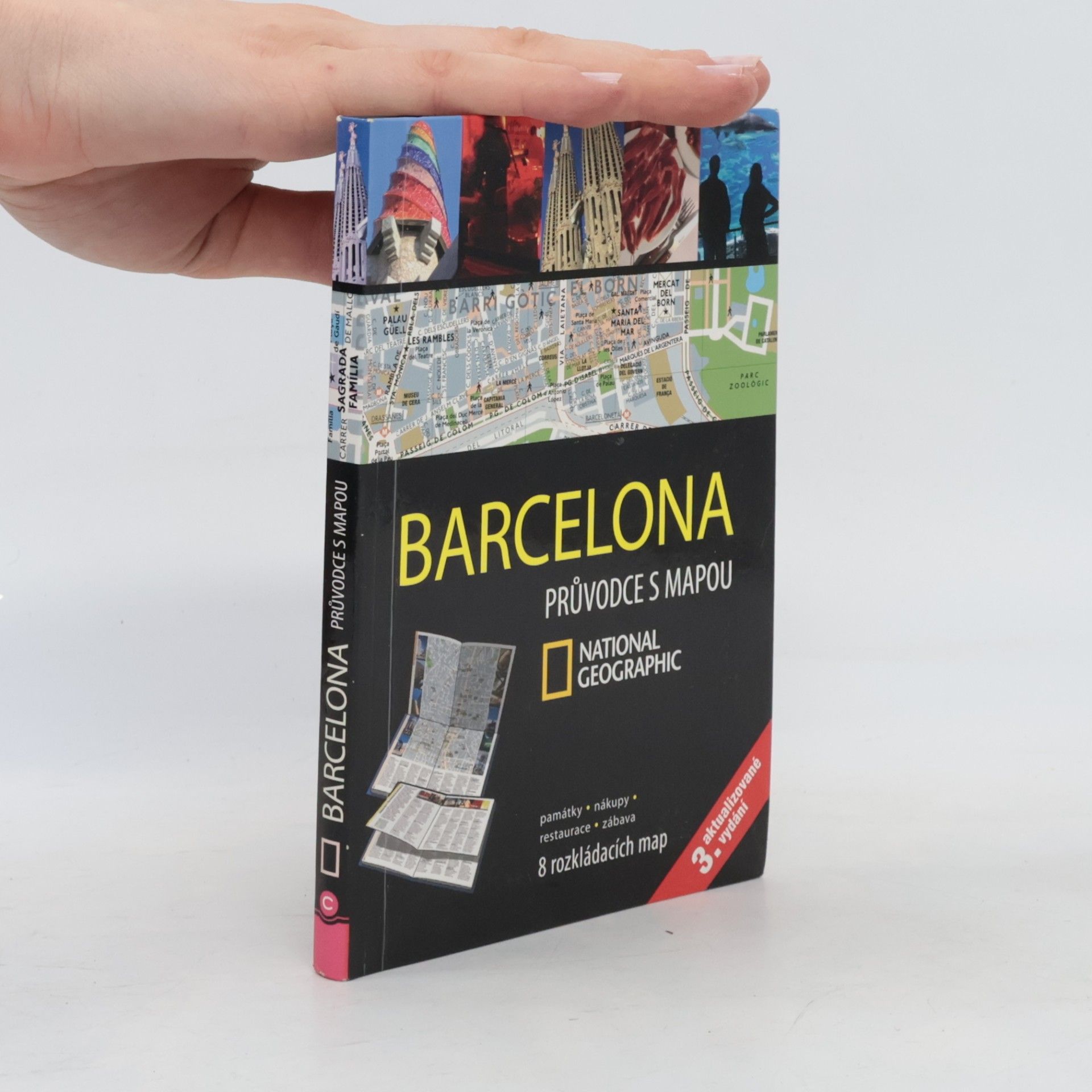 Séverine Bascot Barcelona. Průvodce s mapou