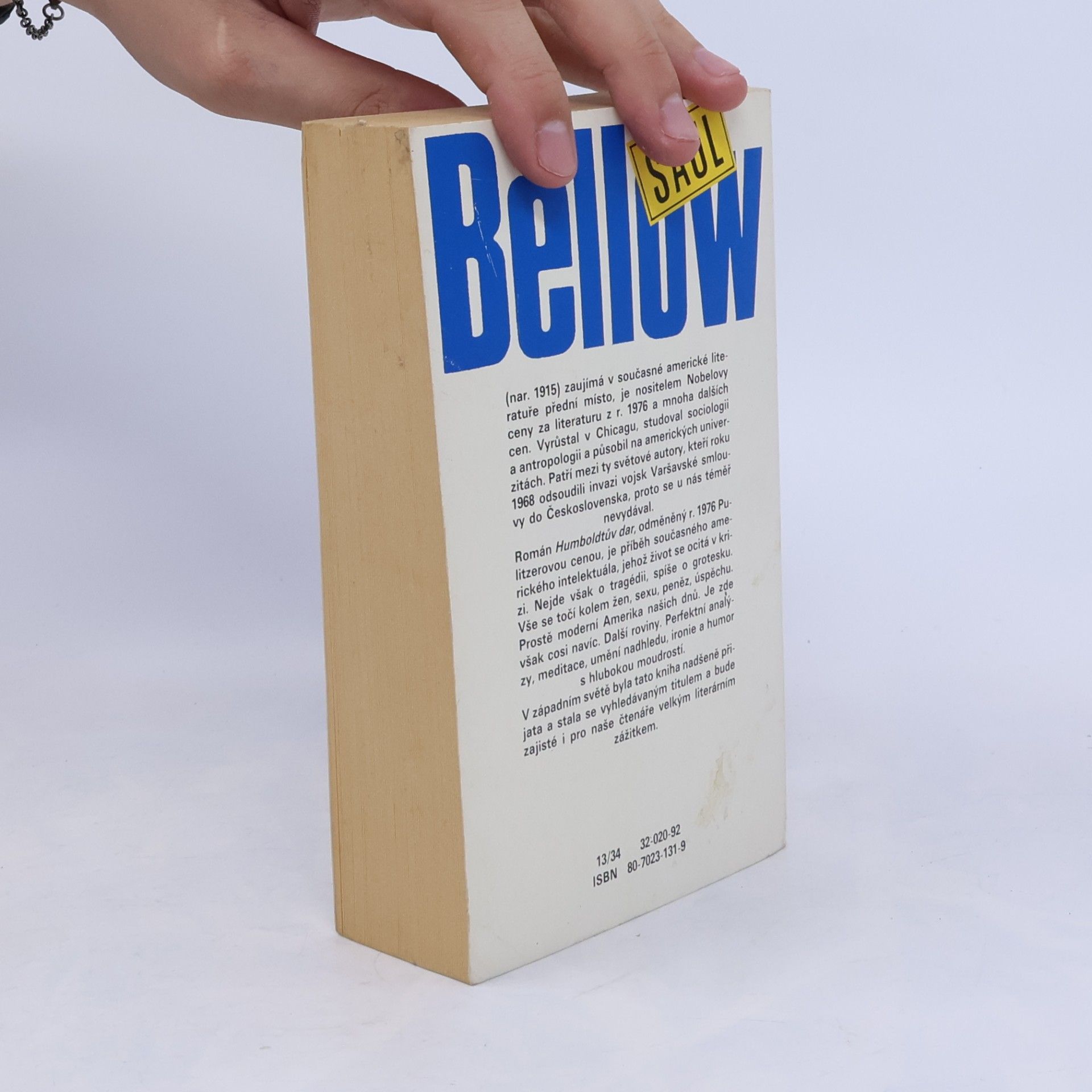 Saul Bellow Humboldtův dar