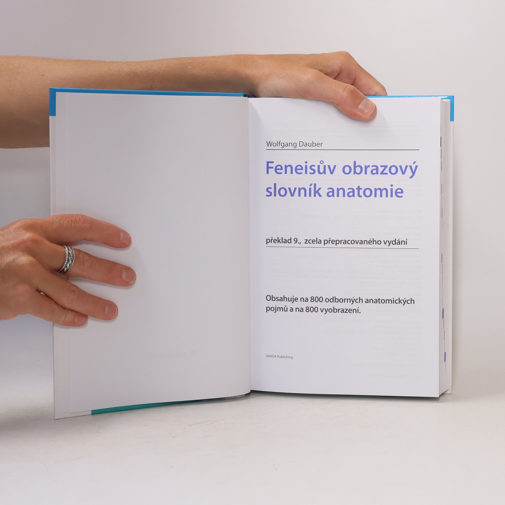 Wolfgang Dauber Feneisův obrazový slovník anatomie