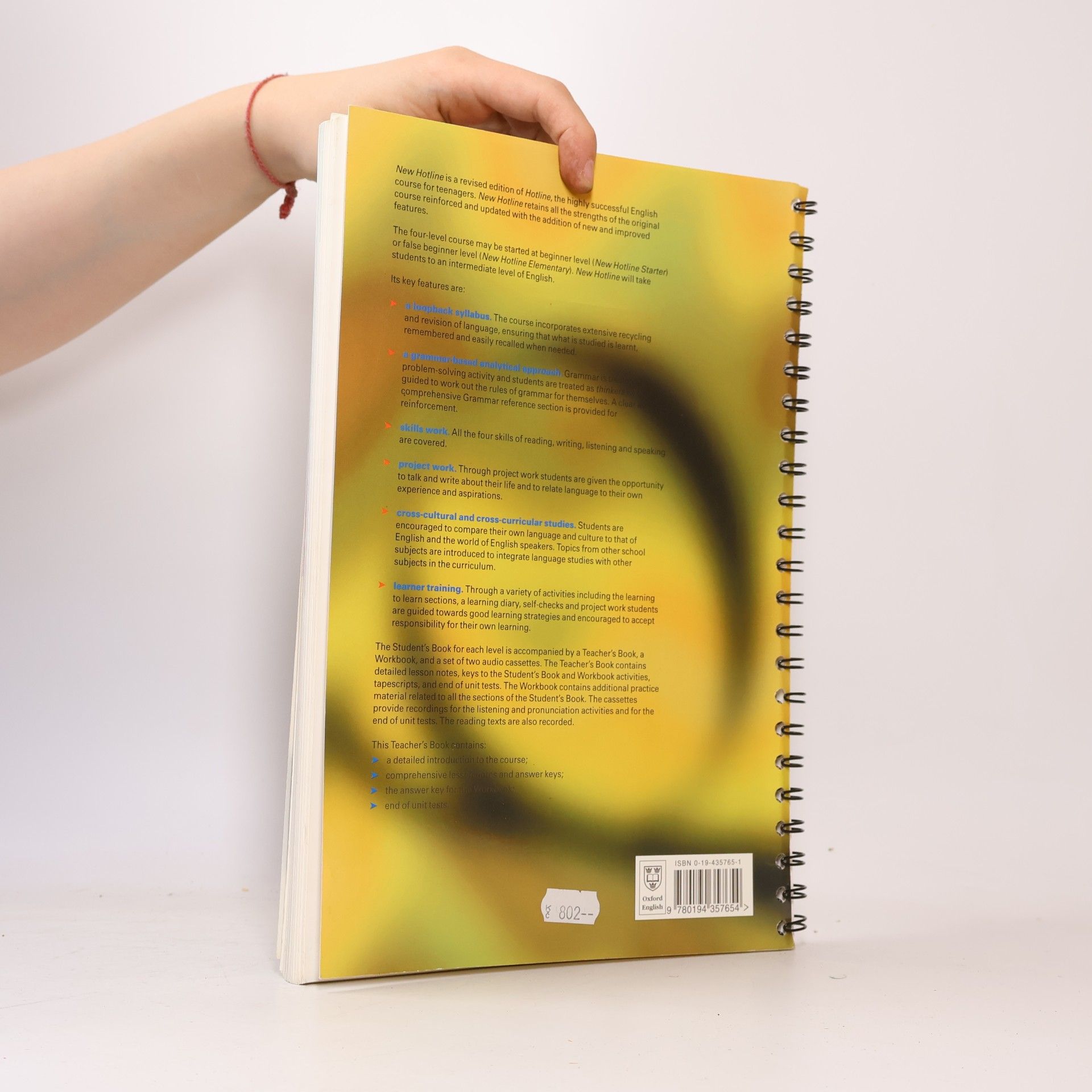 Tom Hutchinson New Hotline Pre-Intermediate. Teacher's Book