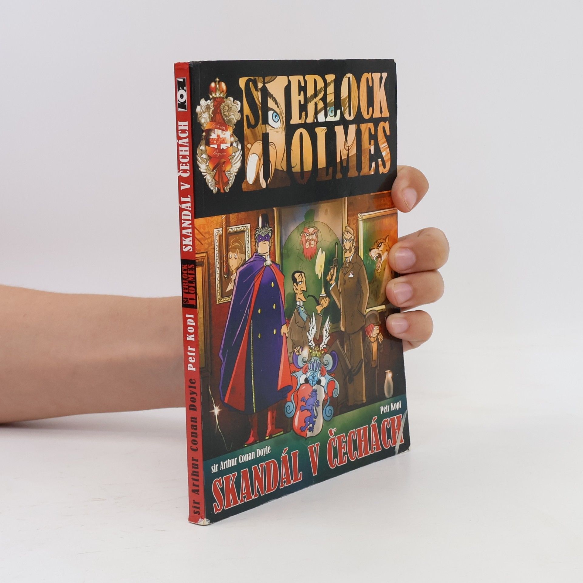 Petr Kopl Sherlock Holmes: Skandál v Čechách (komiks)