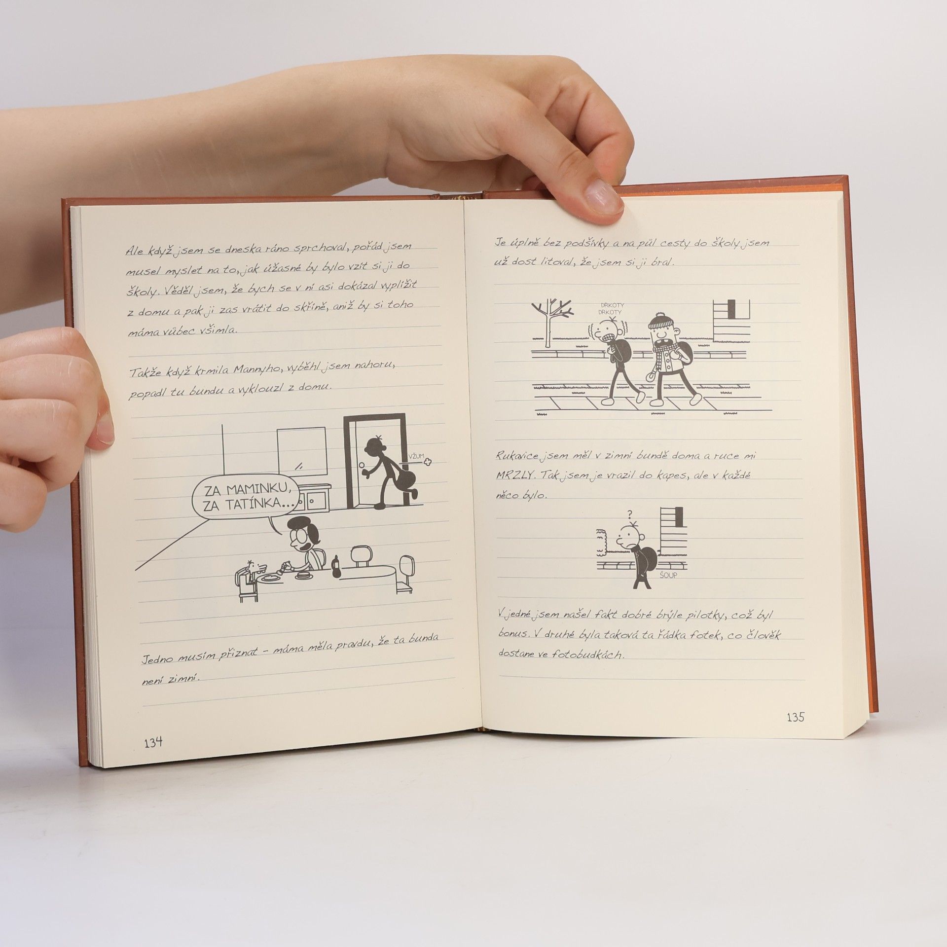 Jeff Kinney Deník malého poseroutky 7. Páté kolo u vozu