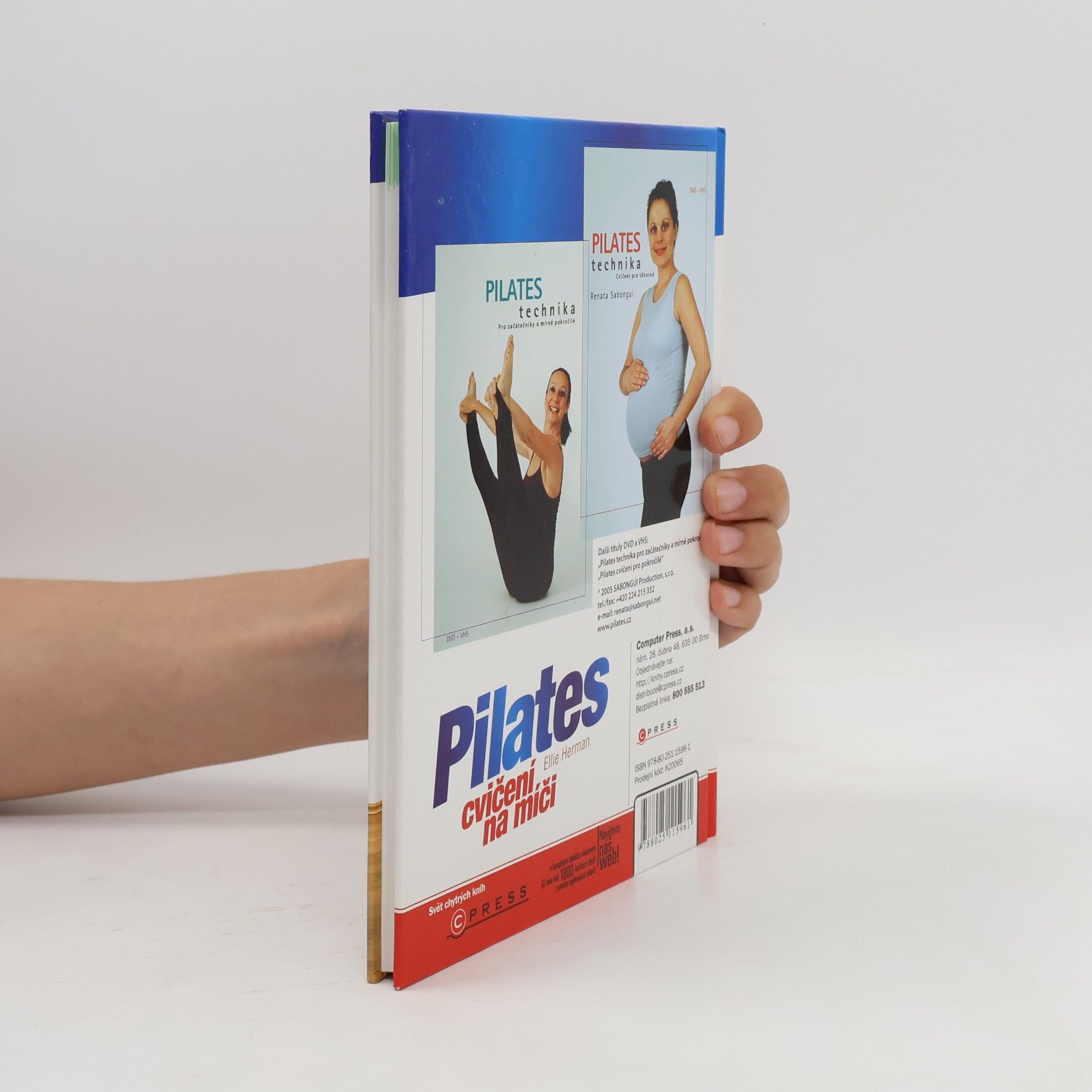 Ellie Herman Pilates cvičení na míči: Jak si zpevnit a zformovat celou postavu