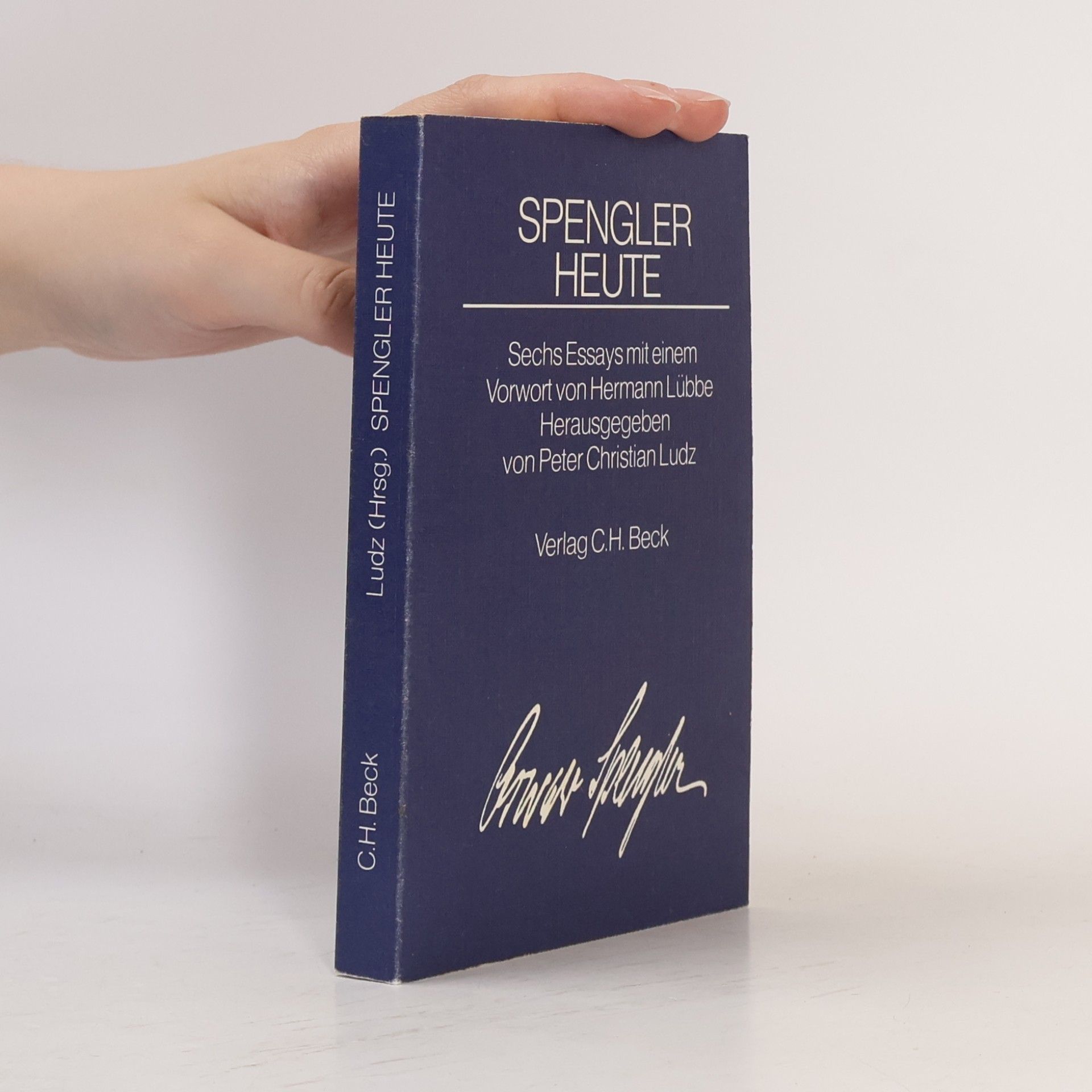 Peter Christian Ludz Spengler heute
