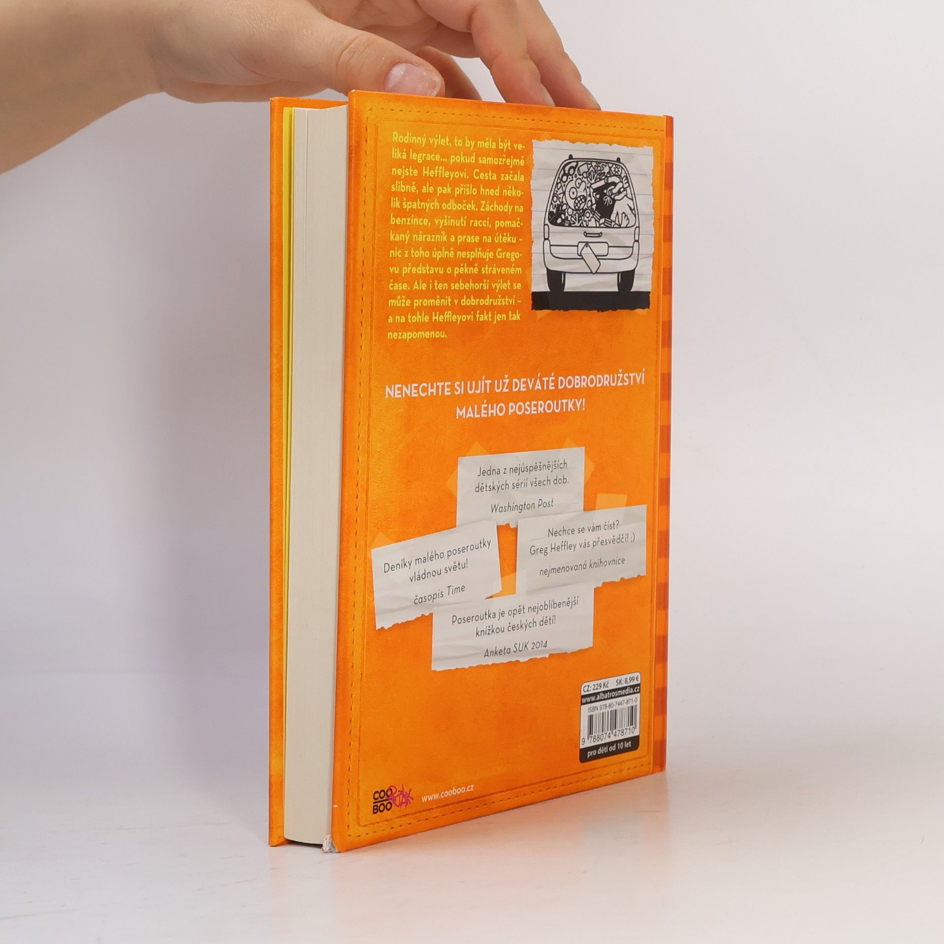 Jeff Kinney Deník malého poseroutky 9. Výlet za všechny peníze