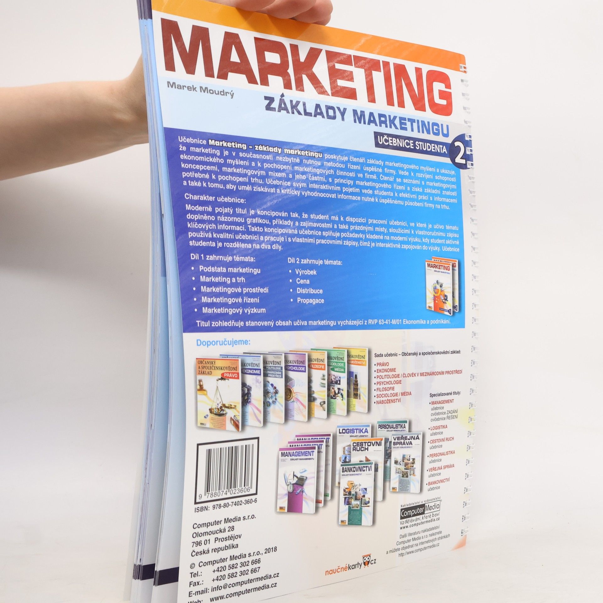 Marek Moudrý Marketing. základy marketingu. Díl 2.