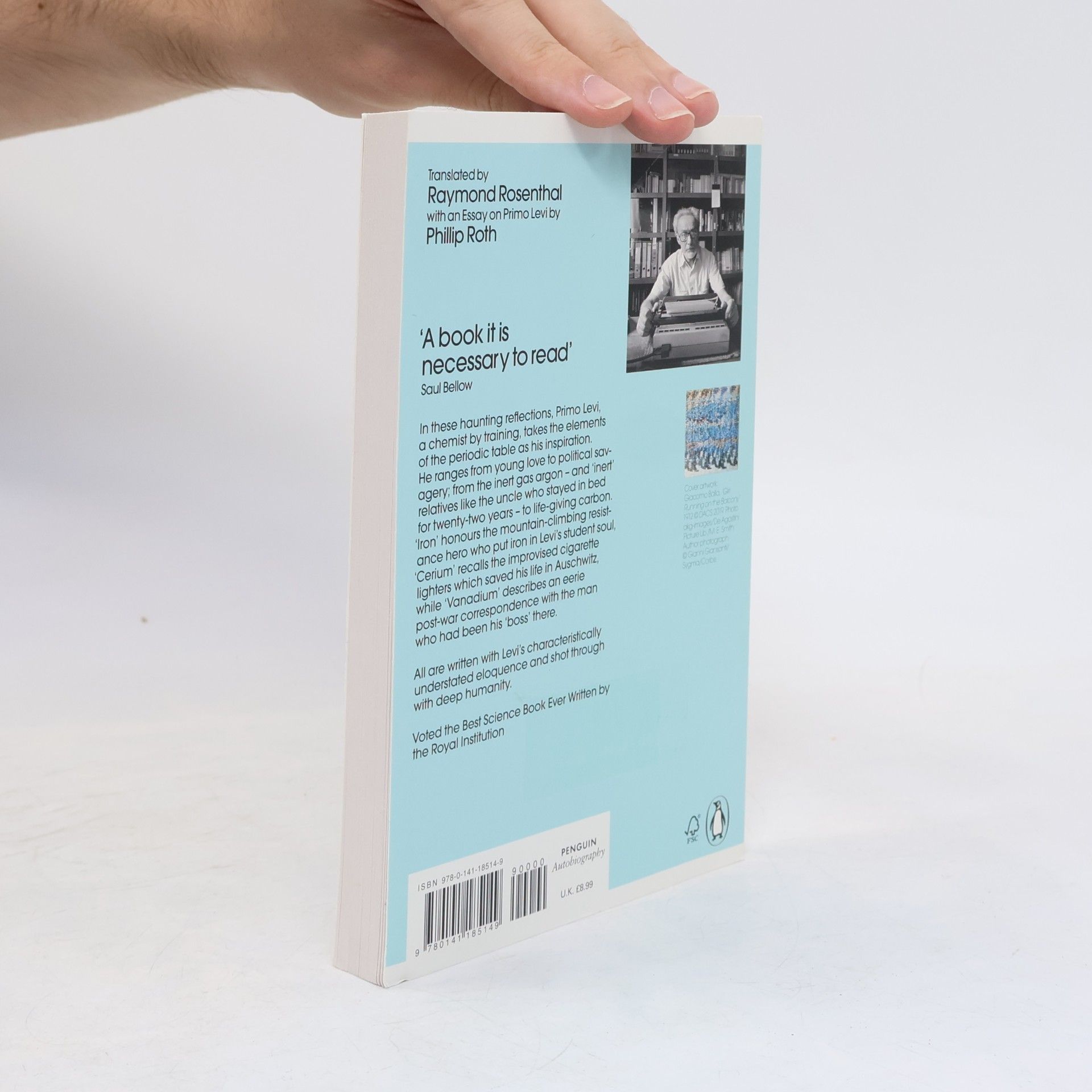 Primo Levi The Periodic Table