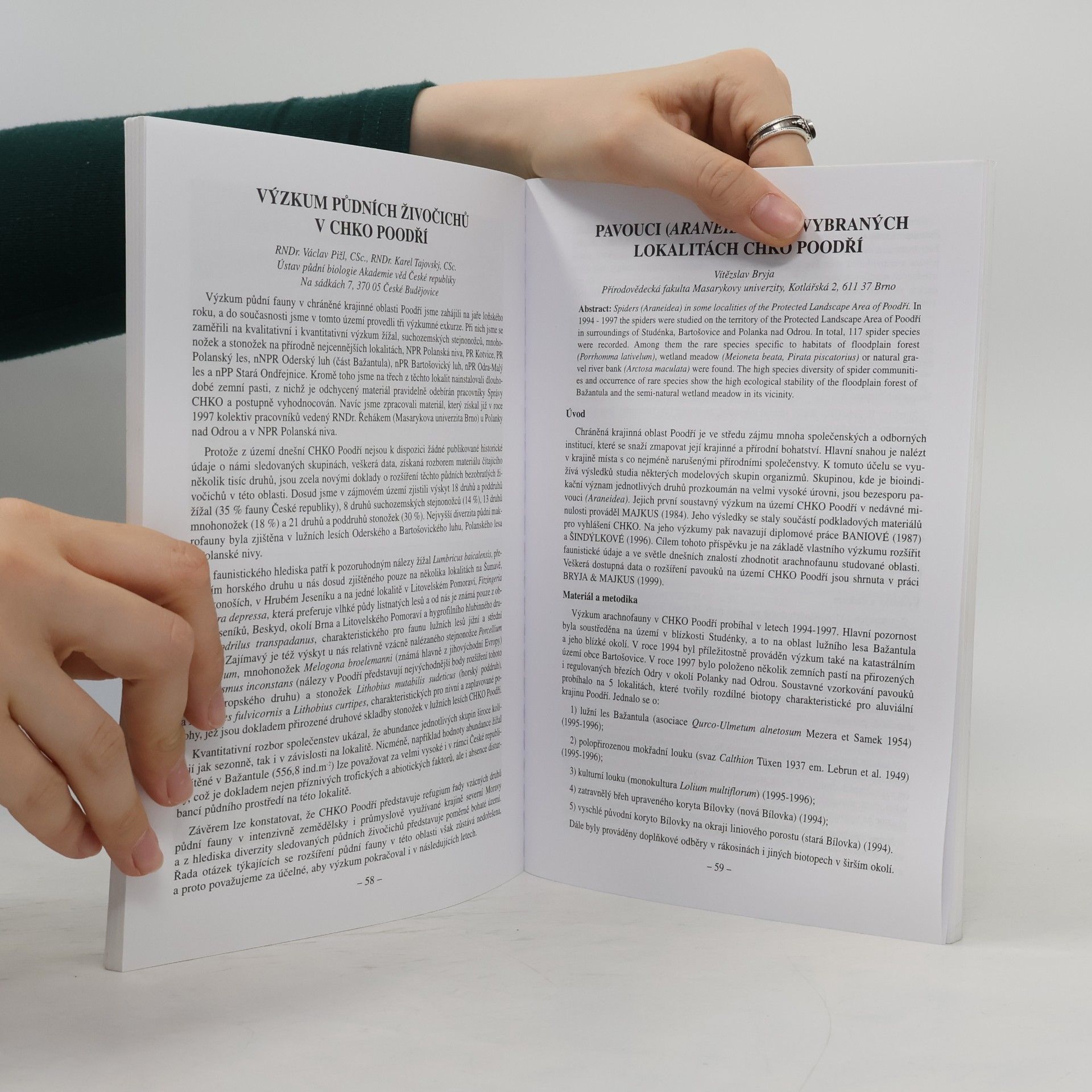 Autorenkollektiv Současné výsledky výzkumu v Poodří chráněná krajinná oblast