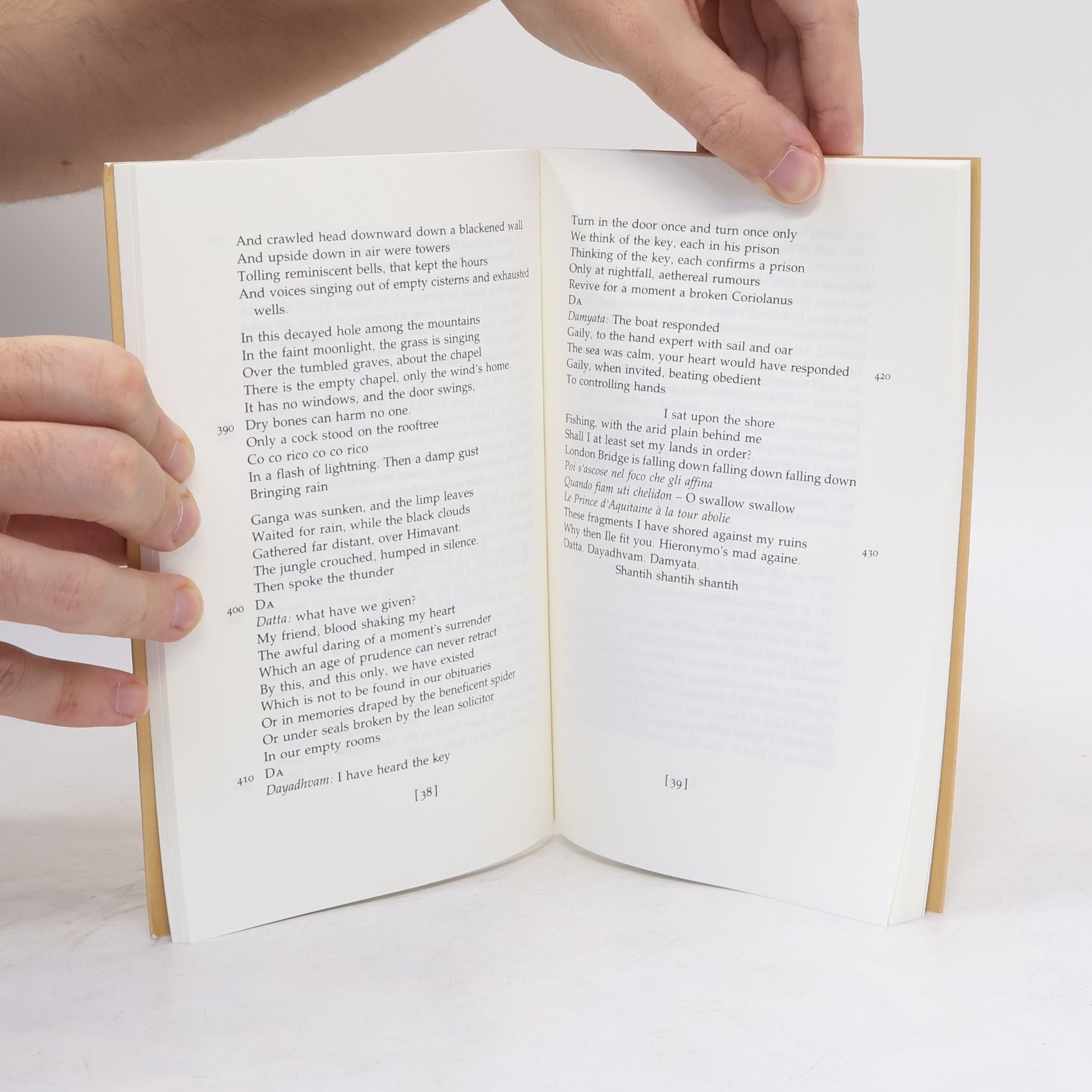 Thomas Stearns Eliot The Waste Land and Other Poems